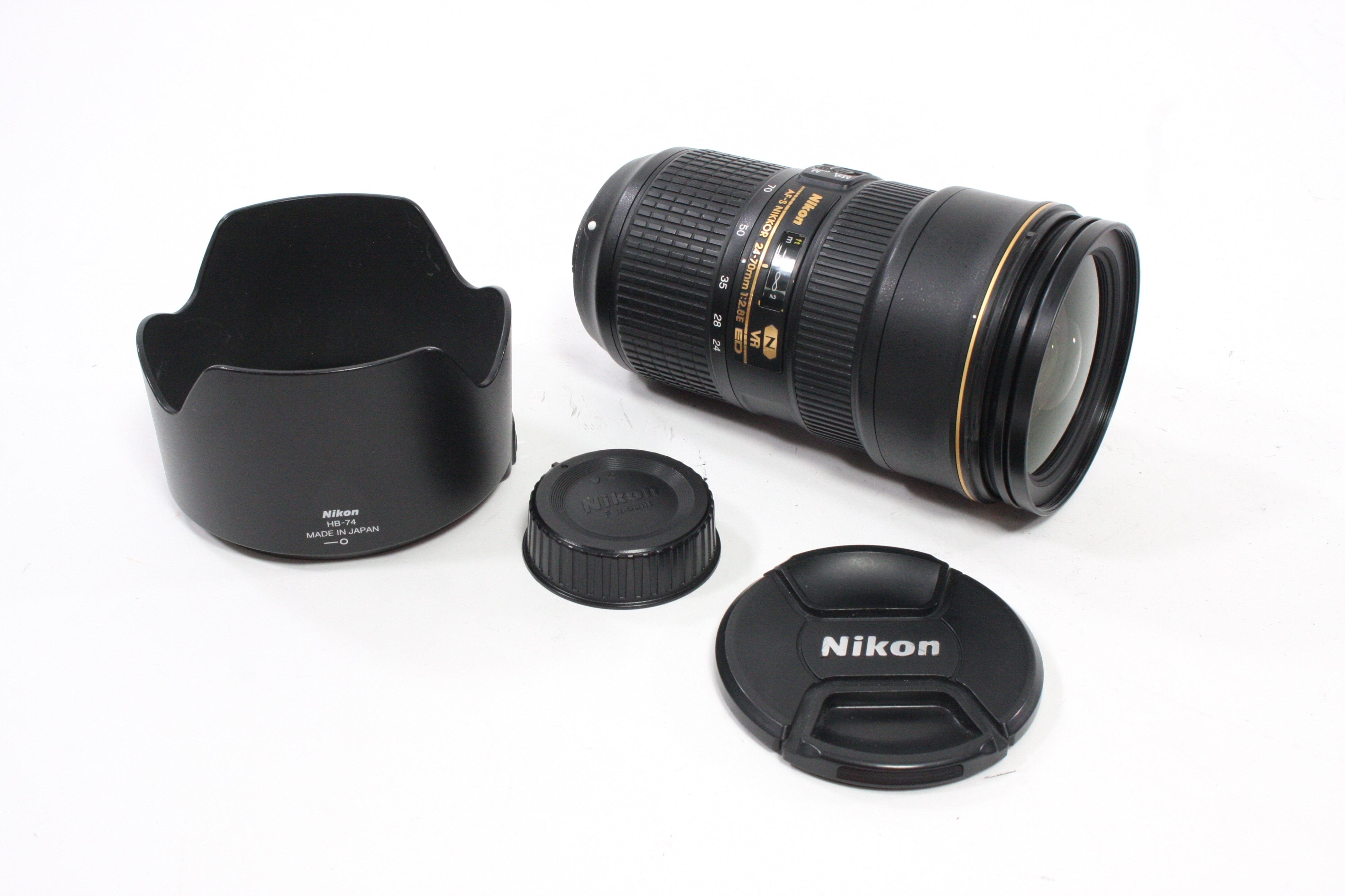 Nikon 24-70mm f/2.8 E ED VR N AF-S SWM Lens for Nikon F Mount