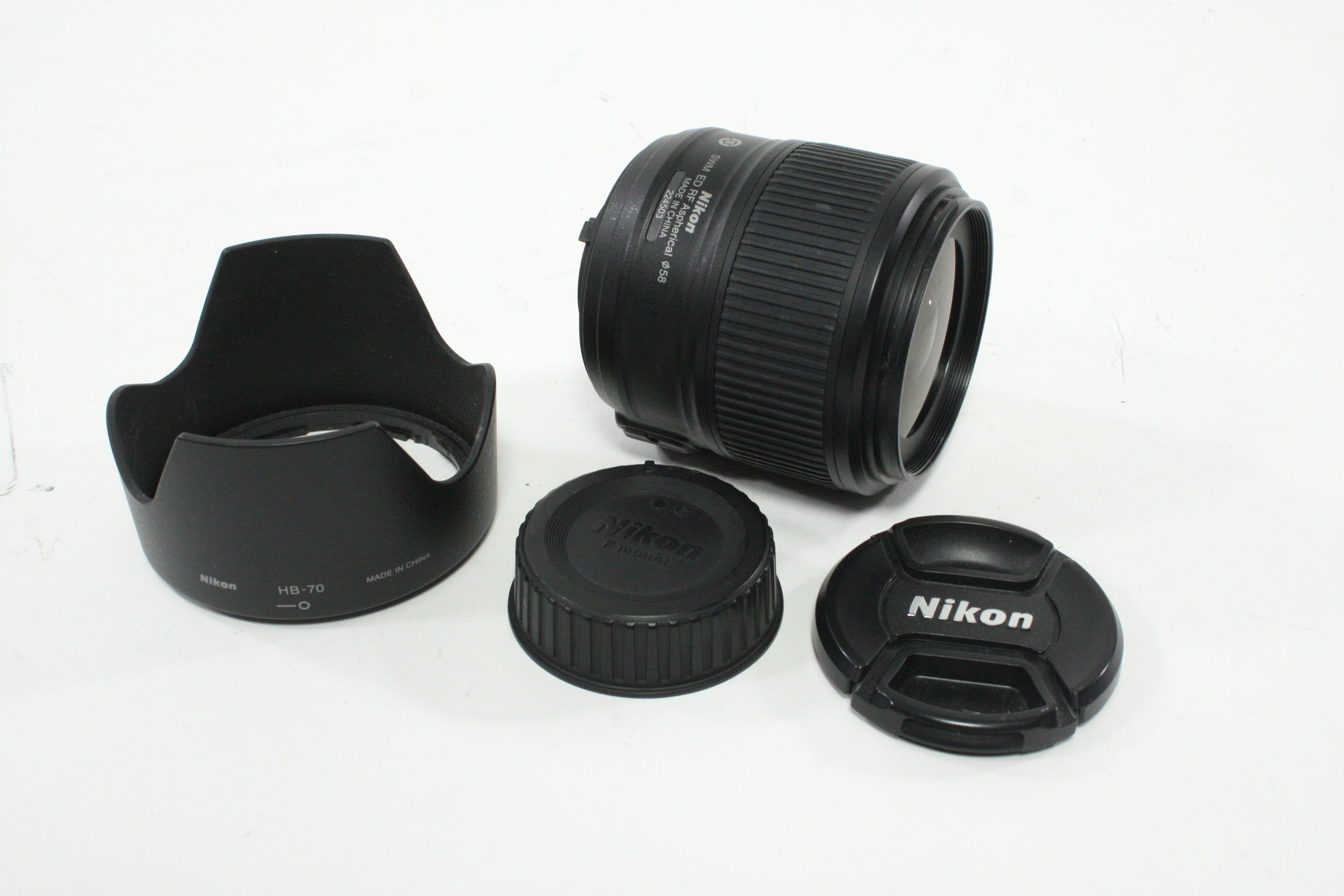 Nikon 35mm f/1.8 G AF-S Nikkor ED FX Lens for Nikon F Mount
