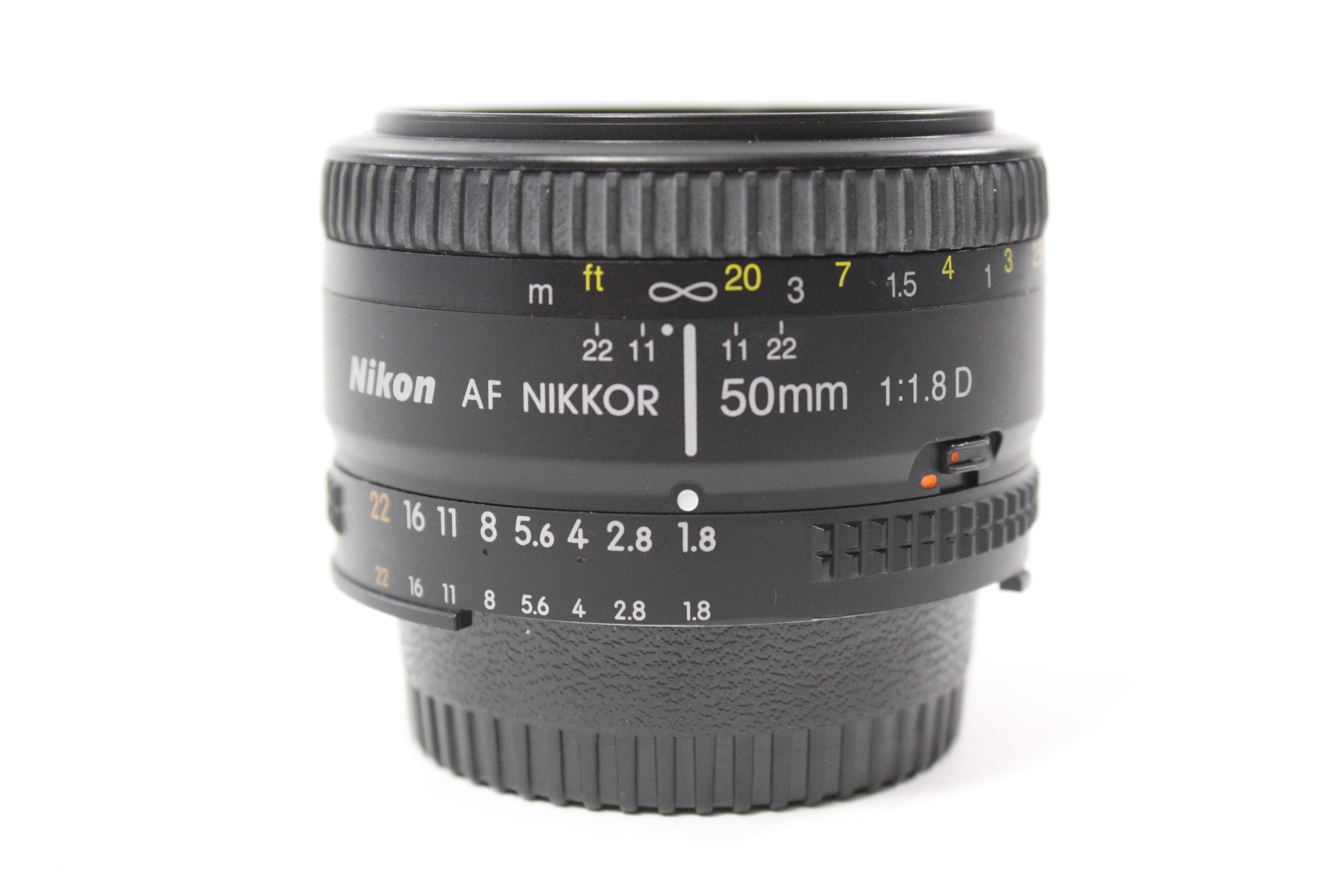 Nikon 50mm f/1.8 D AF Nikkor Lens for F Mount