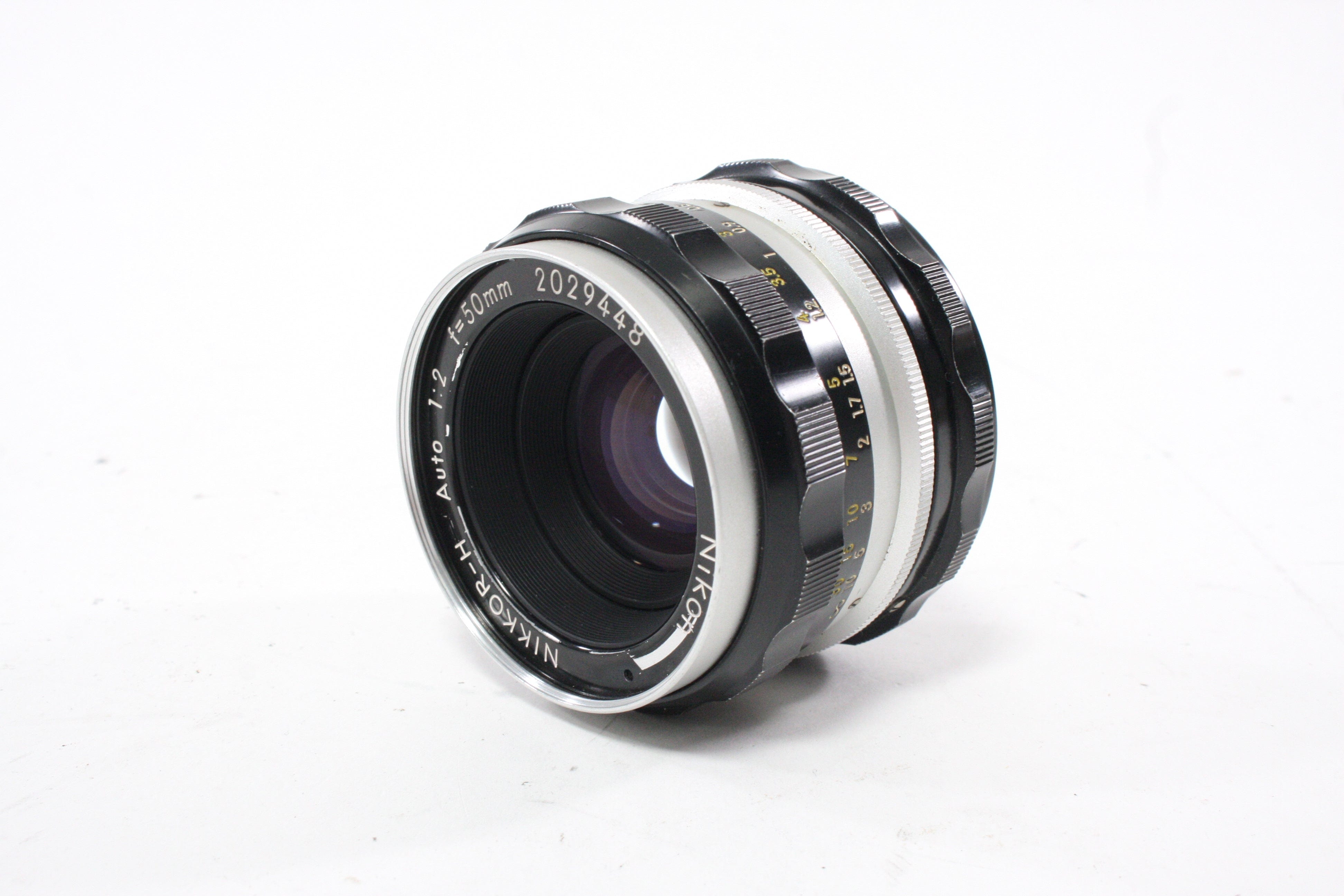Nikon 50mm f/2 Nikkor-H Non-AI Lens for Nikon F Mount