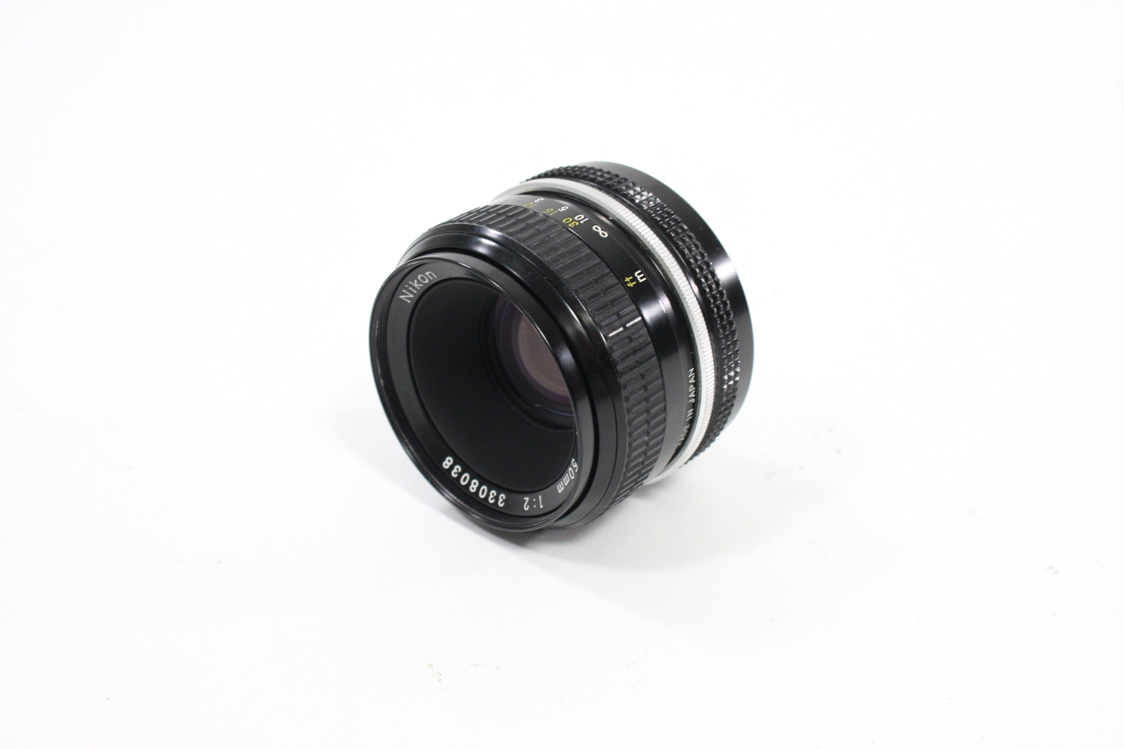 Nikon 50mm f/2 Nikkor Non-AI Lens for F Mount