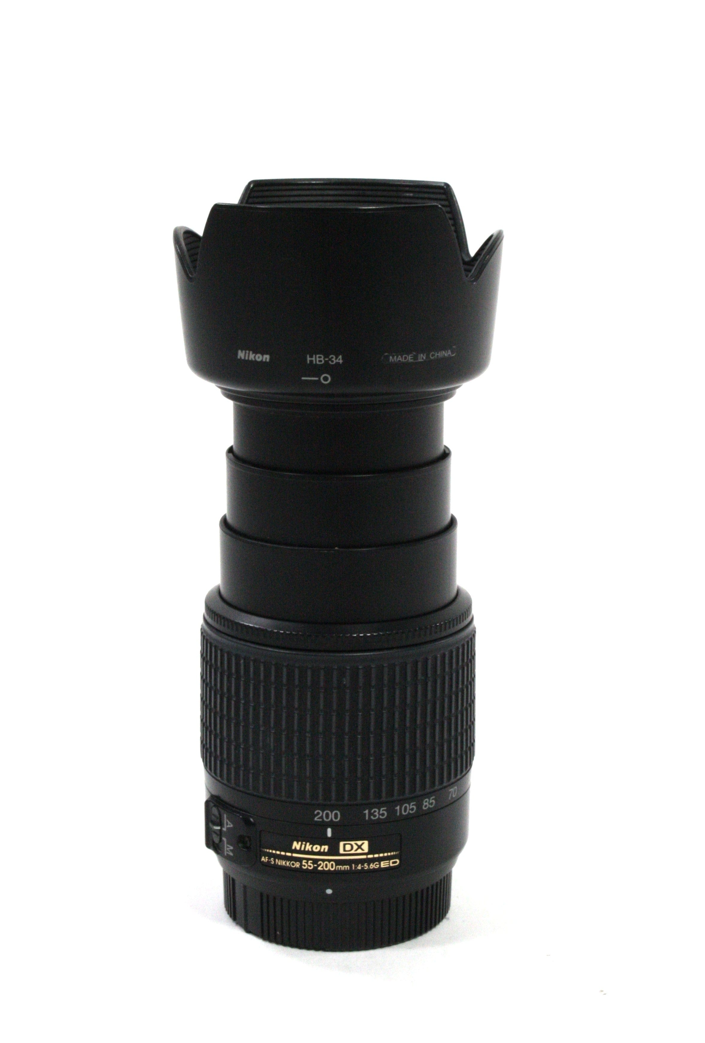 Nikon 55-200mm f/4-5.6G ED NonVR Lens for Nikon F Mount