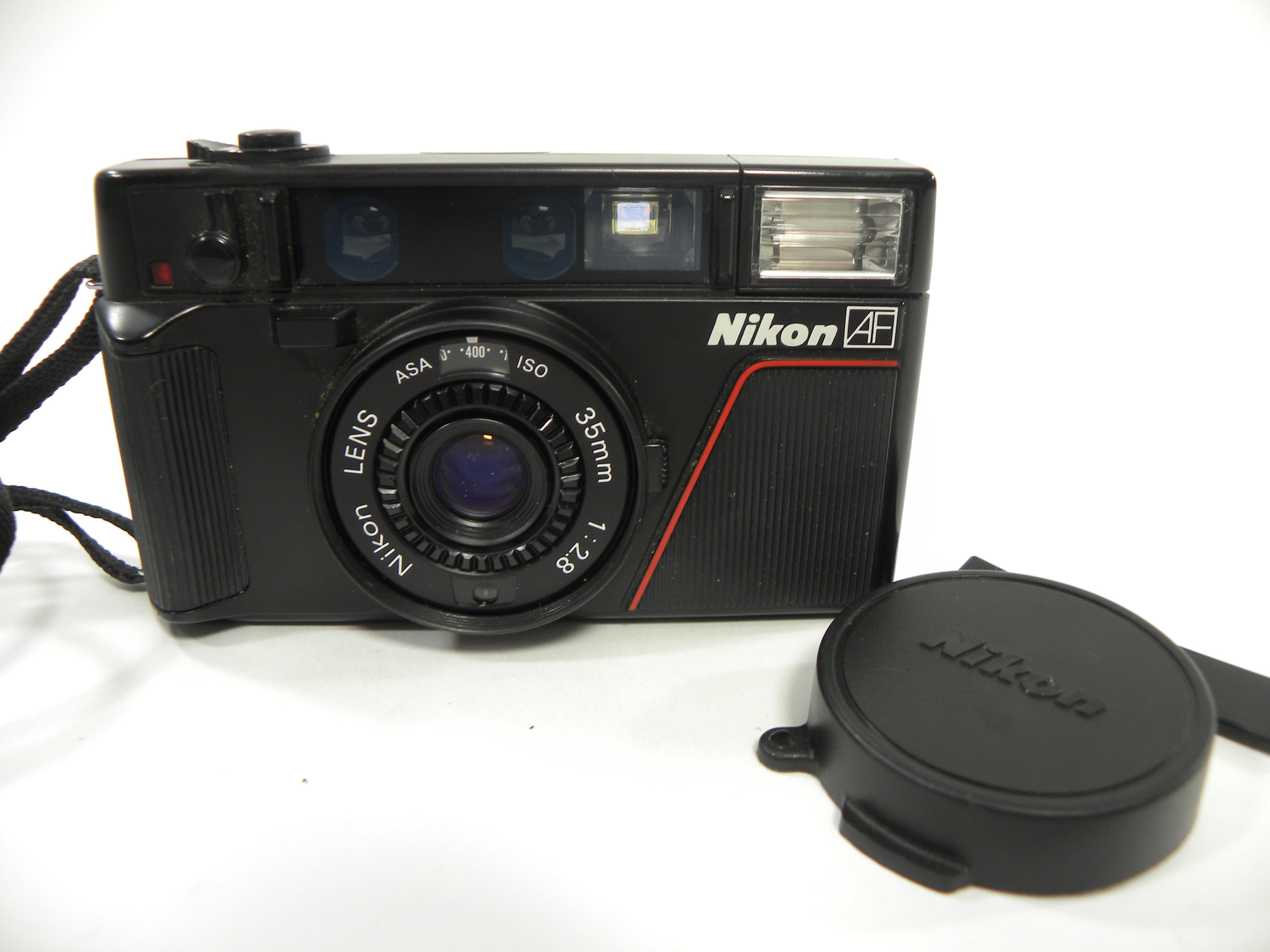 Nikon AF L35 35mm Camera Parts or Repair