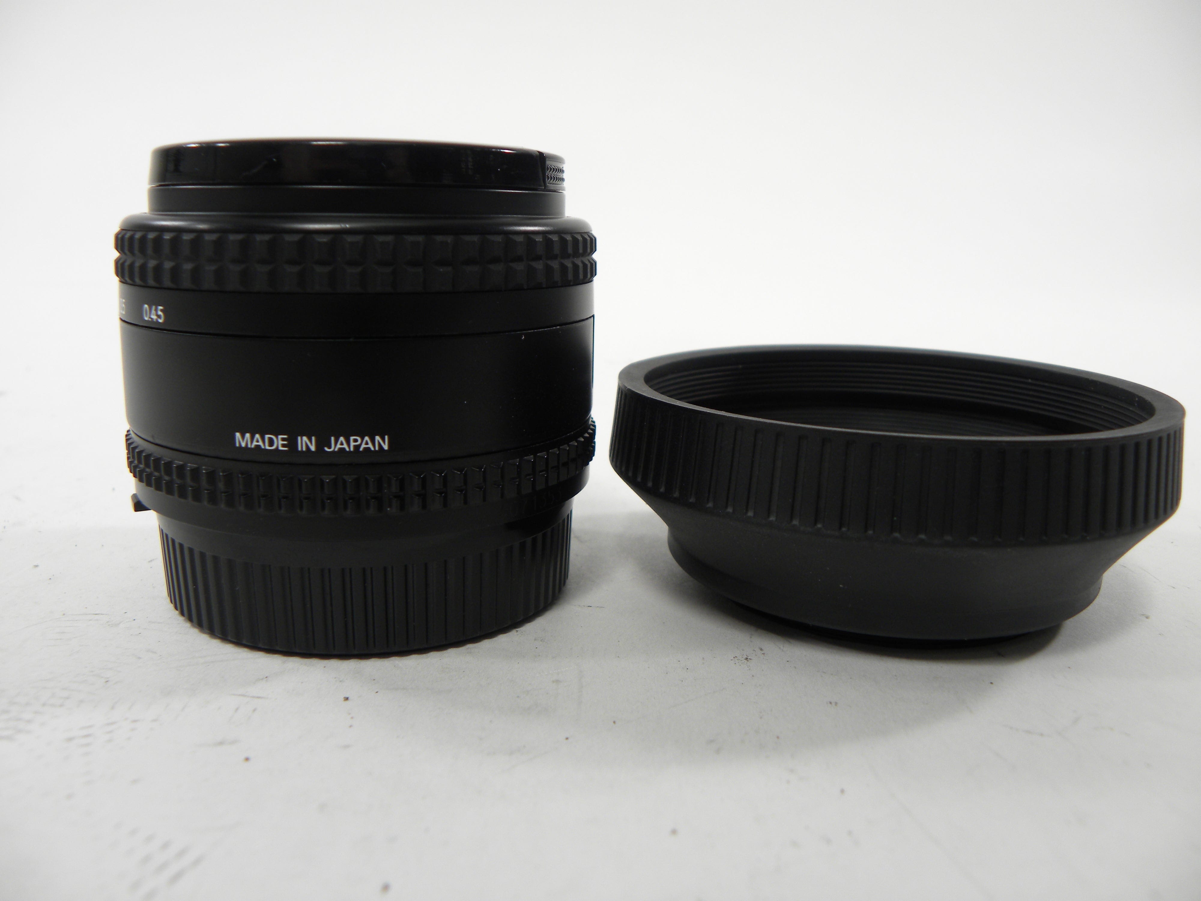 Nikon AF Nikkor 50mm f1.8 F Mount