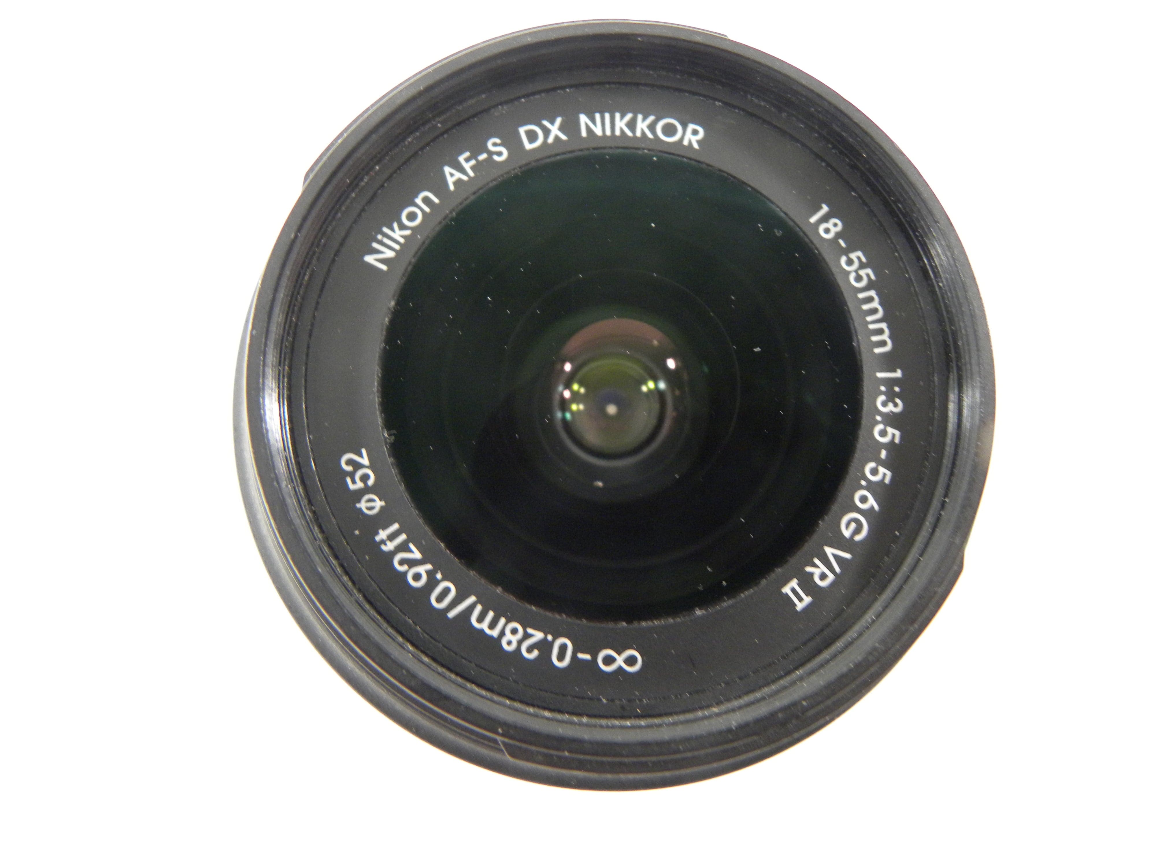 Nikon AF-S Nikkor DX VR 18-55mm f3.5-5.6G II