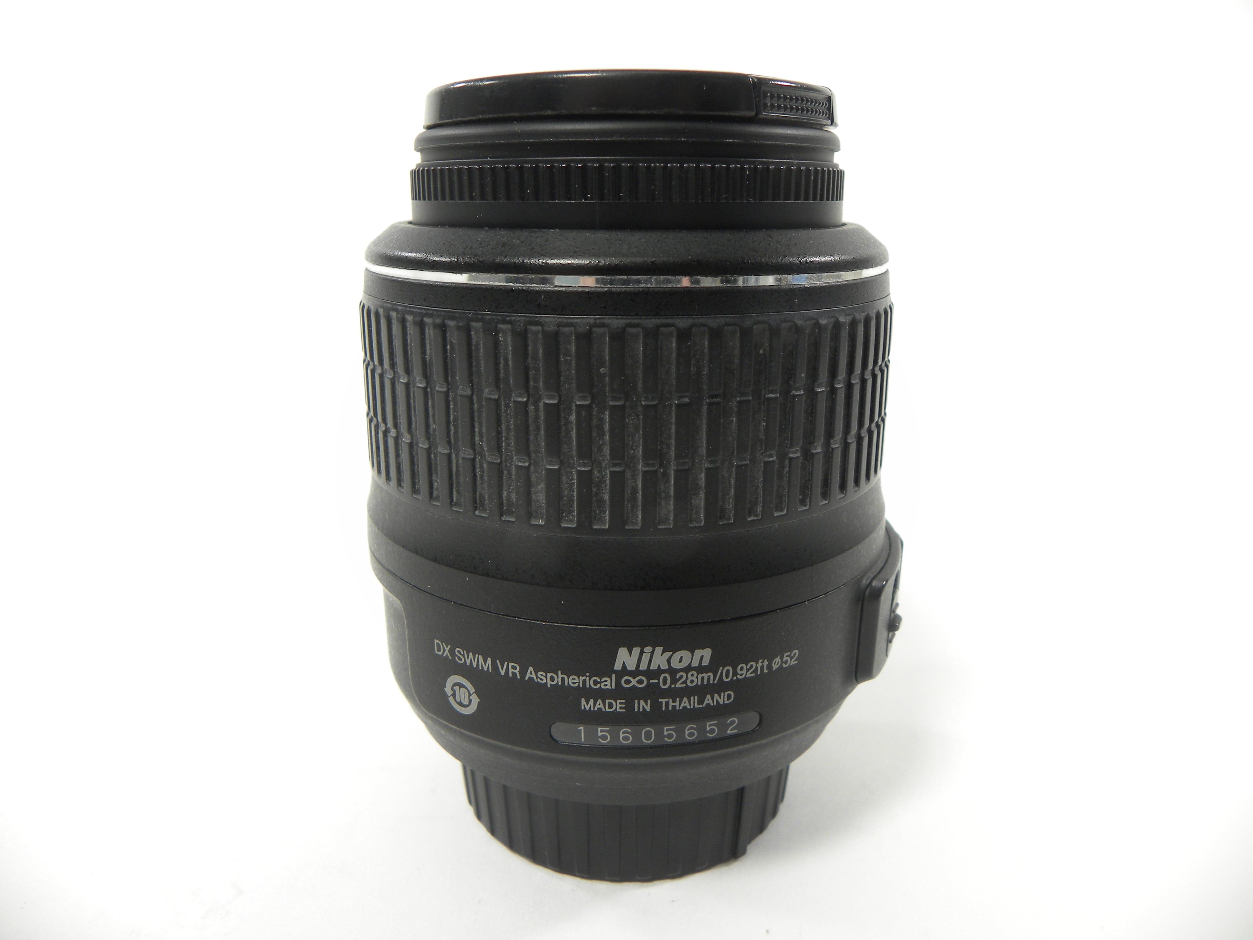 Nikon AF-S Nikkor DX VR 18-55mm f3.5-5.6G