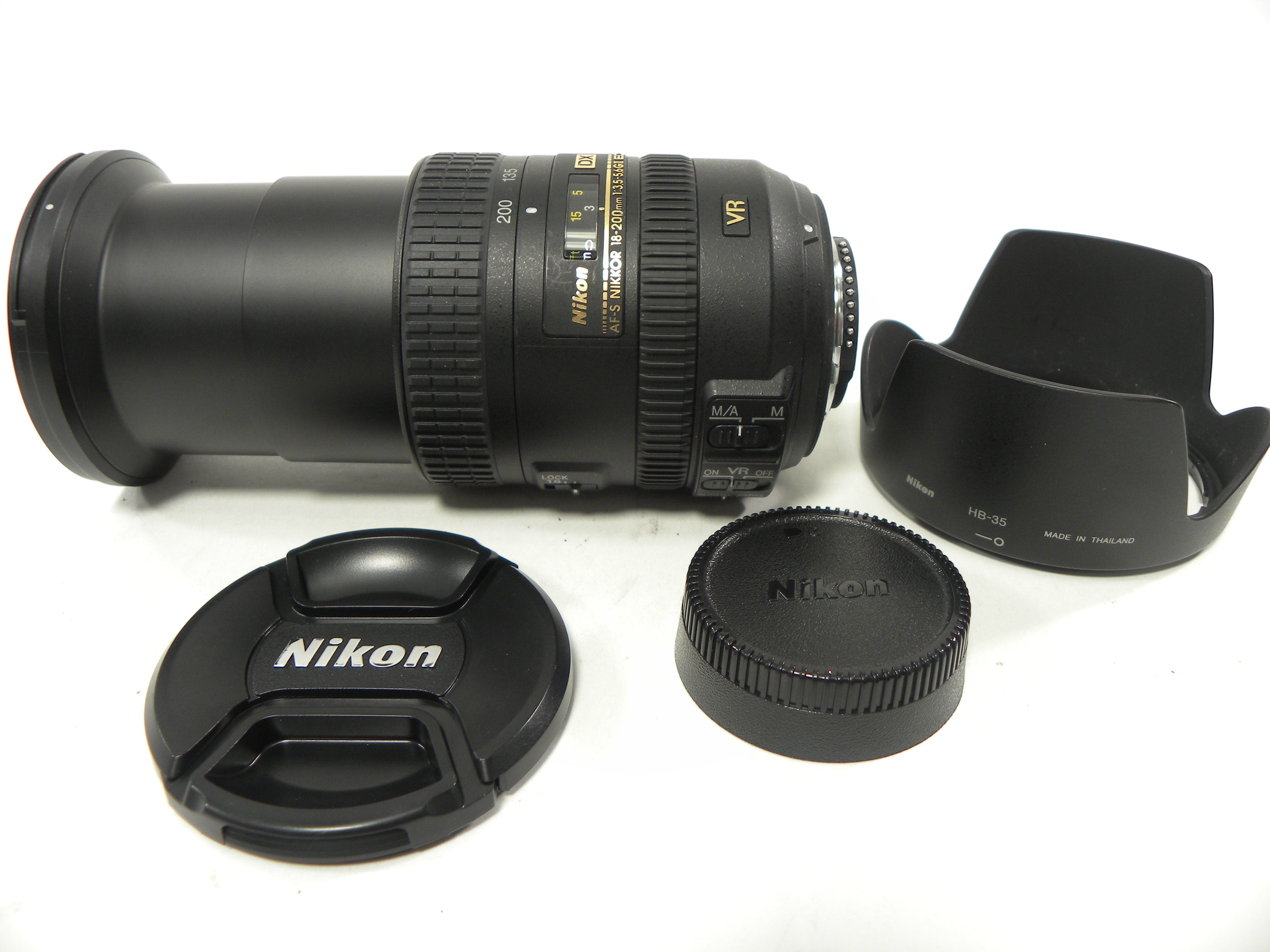 Nikon AF-S Nikkor DX VR ED IF 18-200mm f3.5-5.6G II