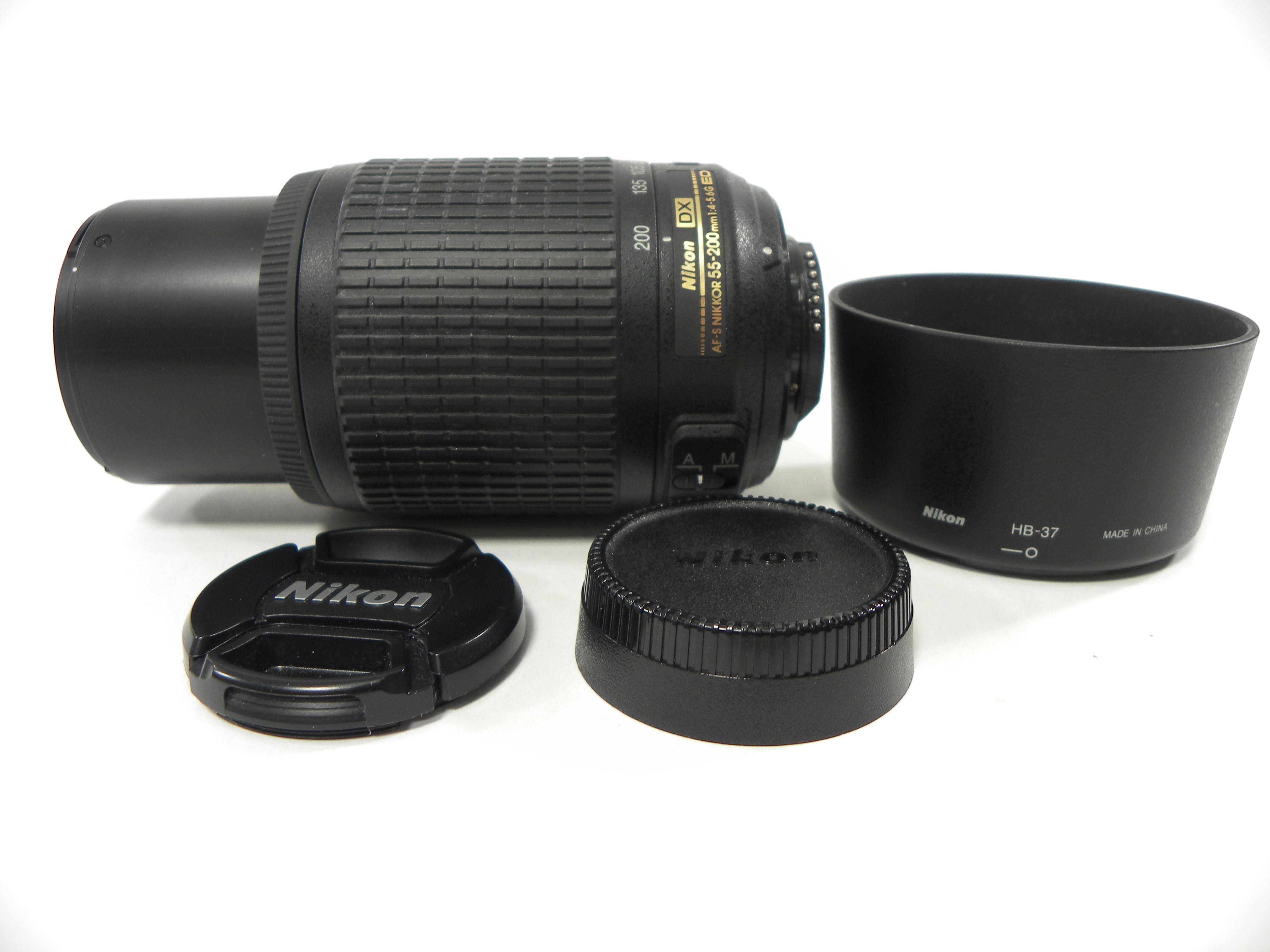 Nikon AF-S Nikkor DX VR ED IF 55-200 f4-5.6G  F Mount
