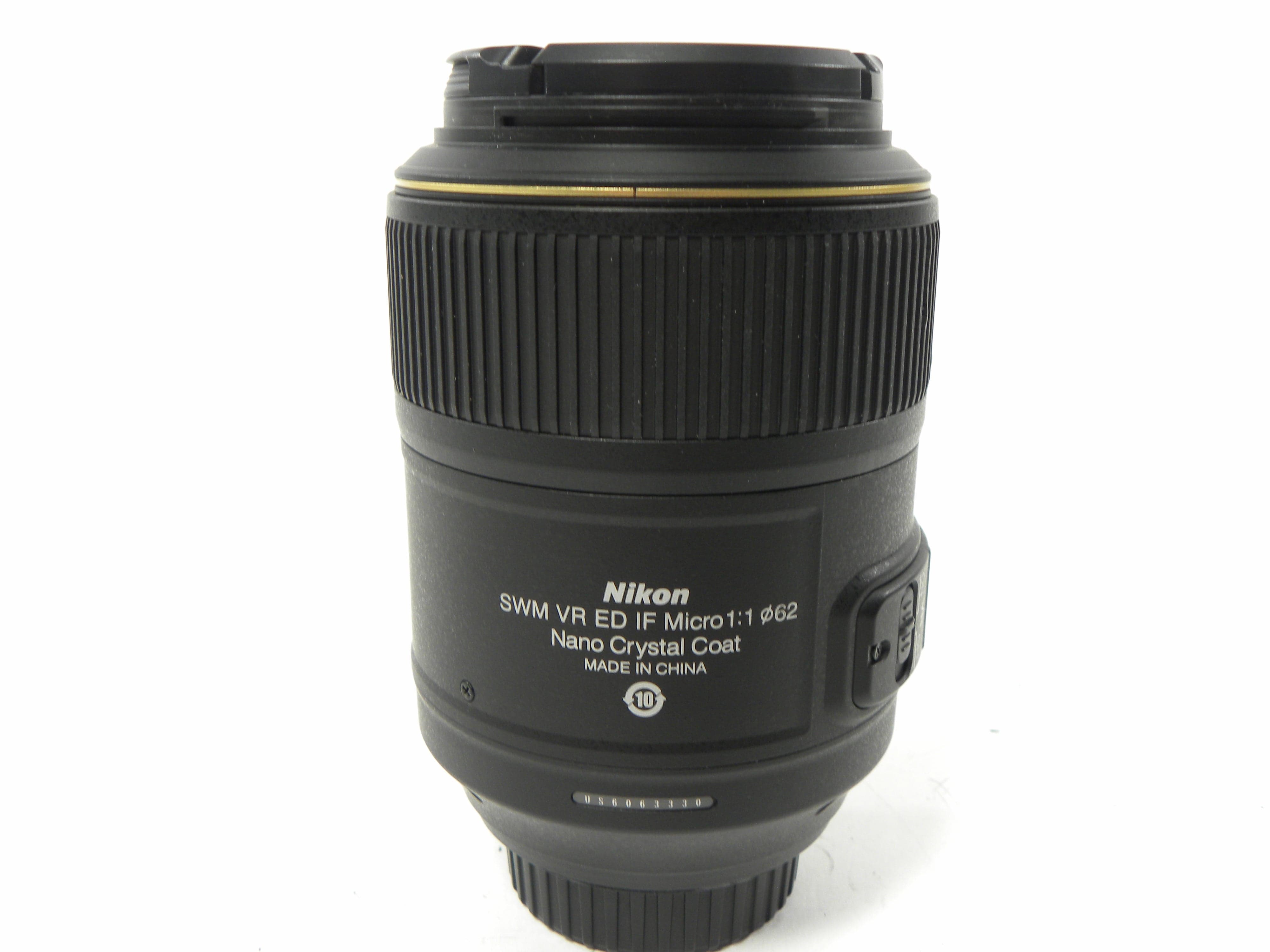 Nikon AF-S Nikkor N VR IF ED Micro 1 105mm f2.8G