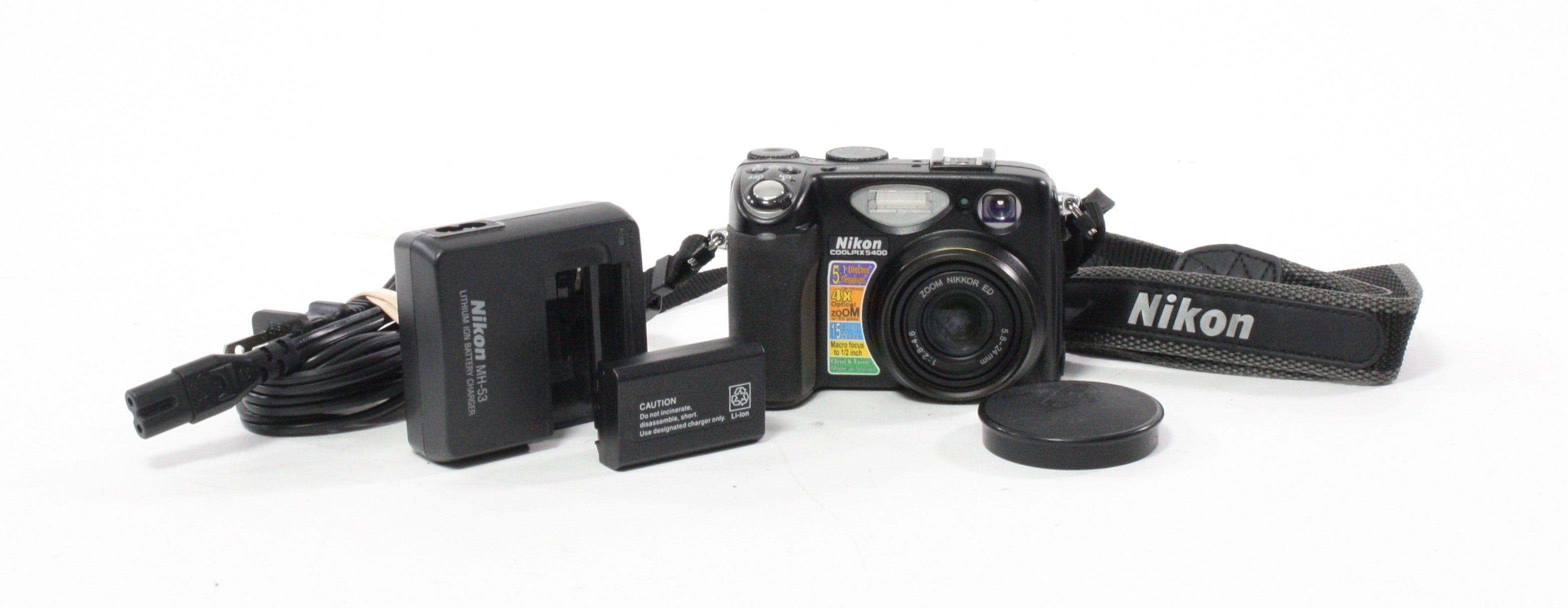 Nikon Coolpix 5400 Digital Camera 4x Zoom 5.1mp
