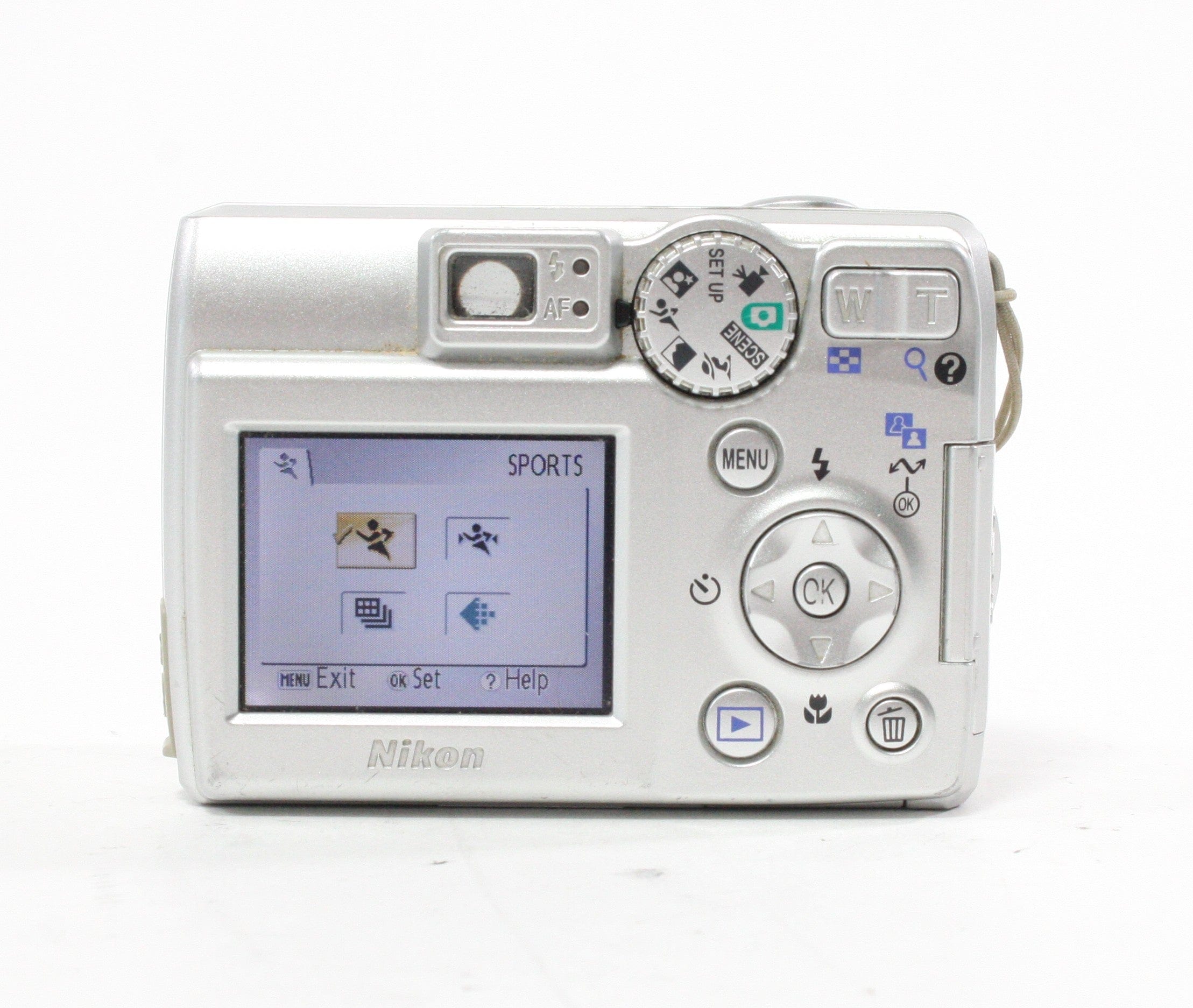Nikon Coolpix E4600 Digital Camera 3x Zoom 4.0mp