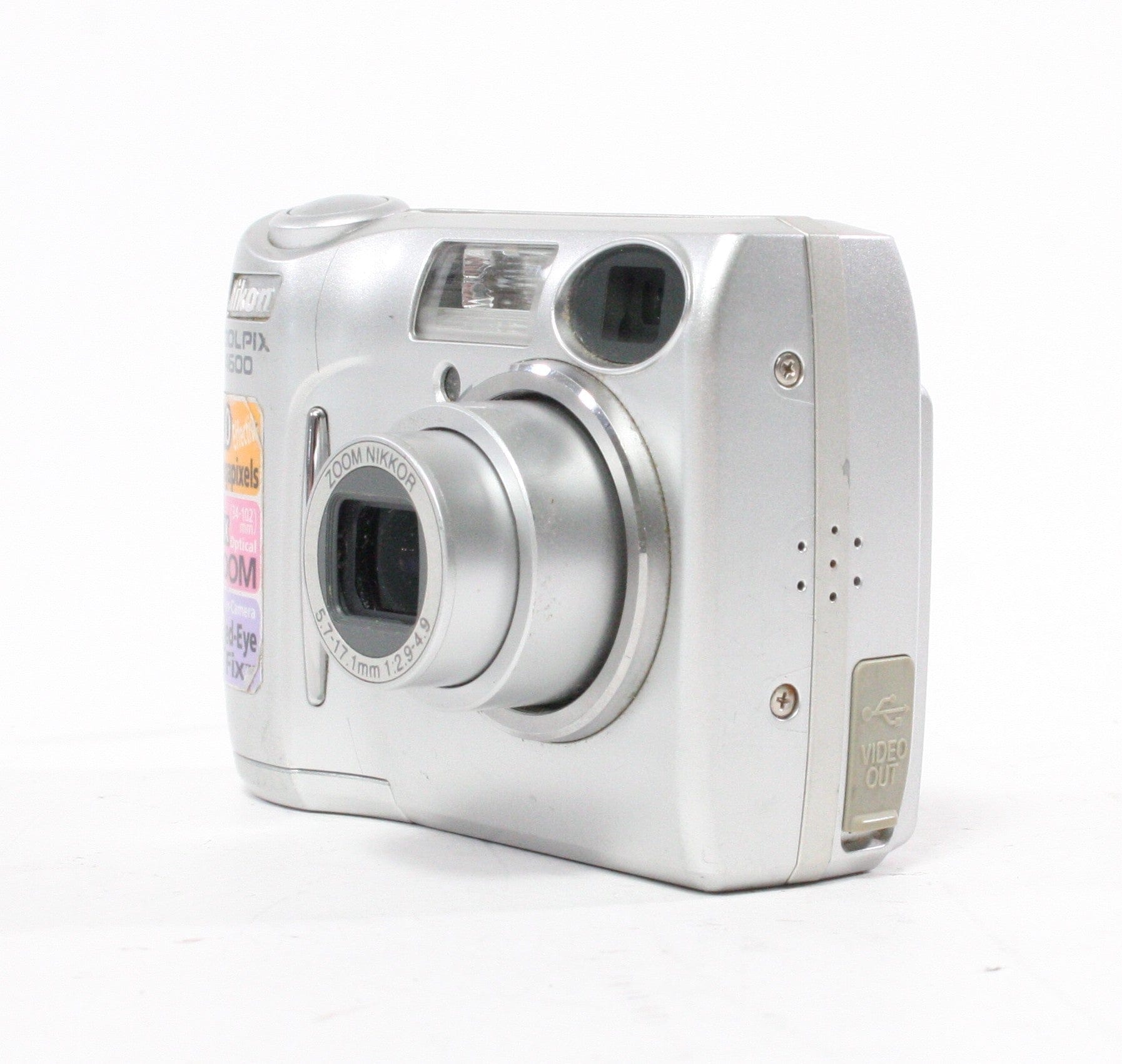 Nikon Coolpix E4600 Digital Camera 3x Zoom 4.0mp