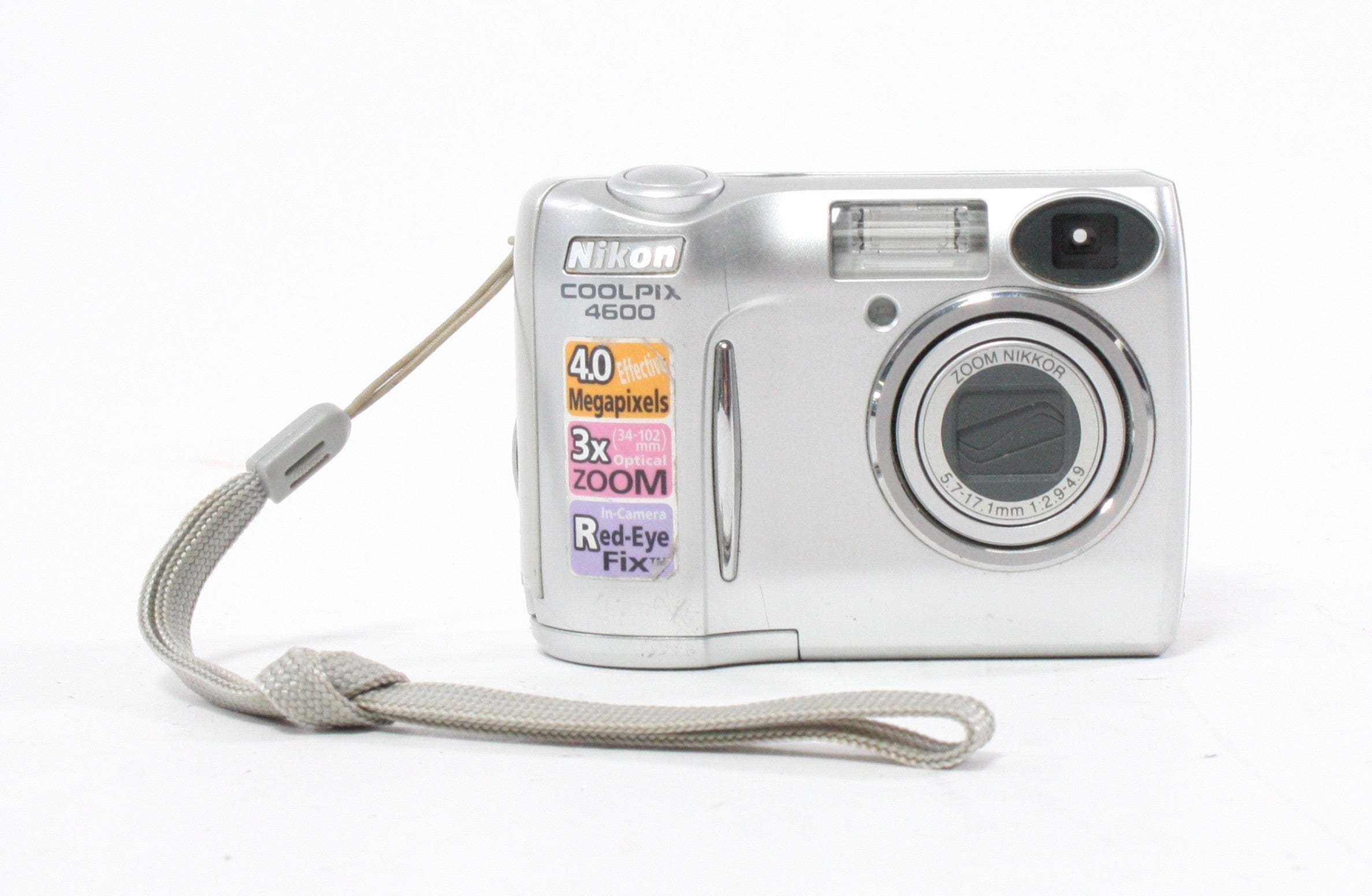 Nikon Coolpix E4600 Digital Camera 3x Zoom 4.0mp