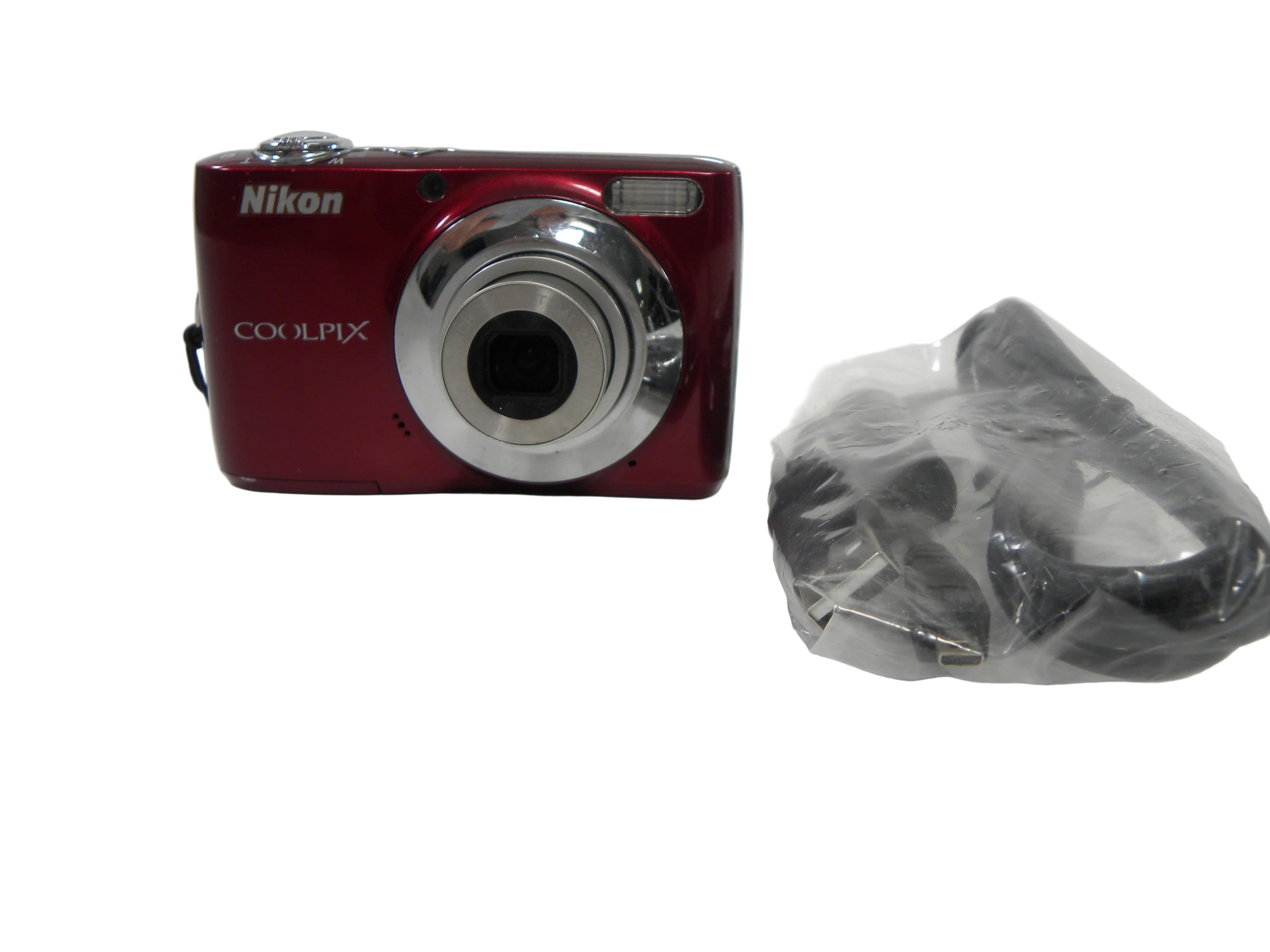 Nikon Coolpix L22 35mm Camera (Red)