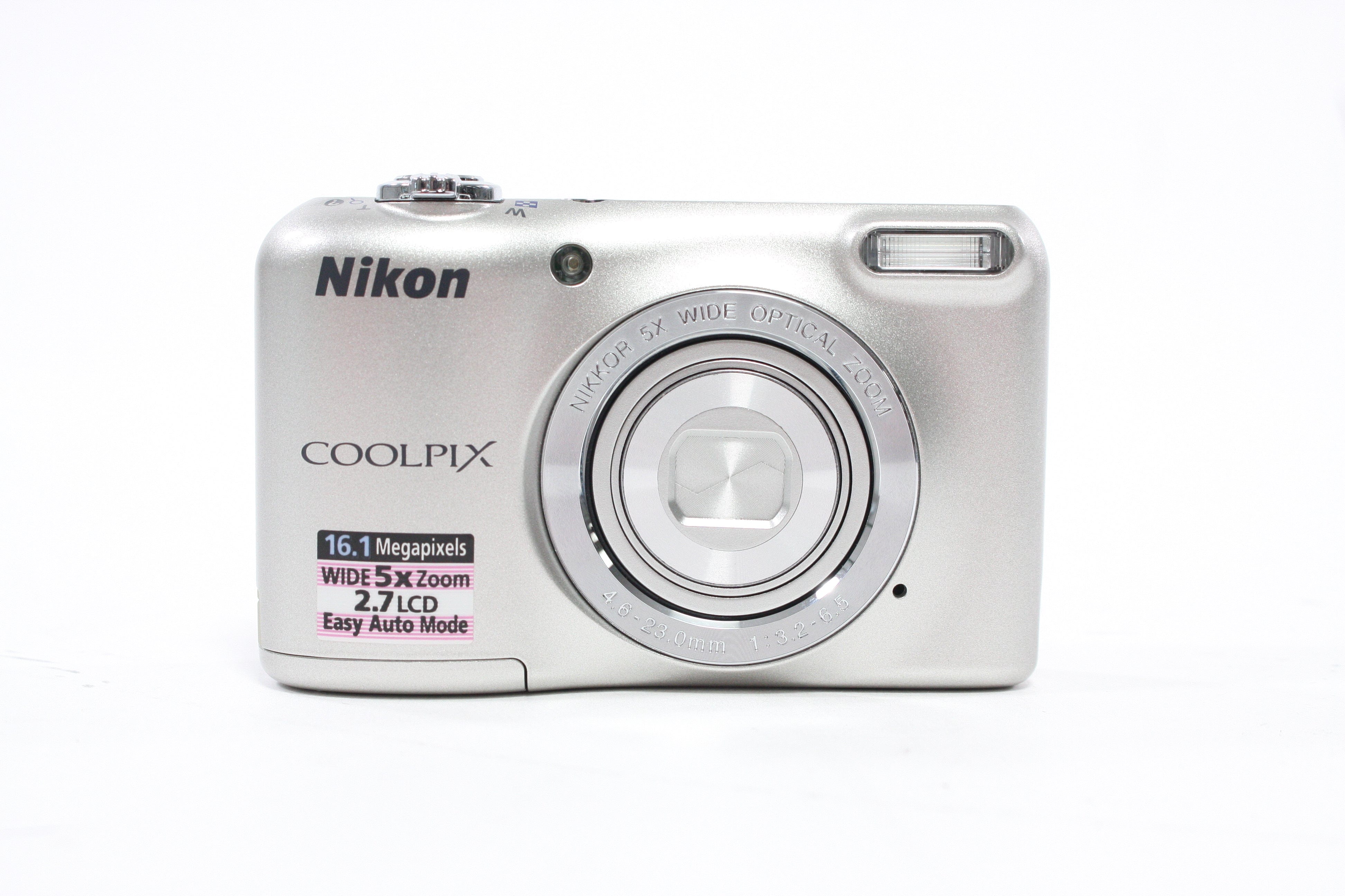 Nikon Coolpix L27 Digital Point-and-Shoot Camera 5x Zoom 16.1mp