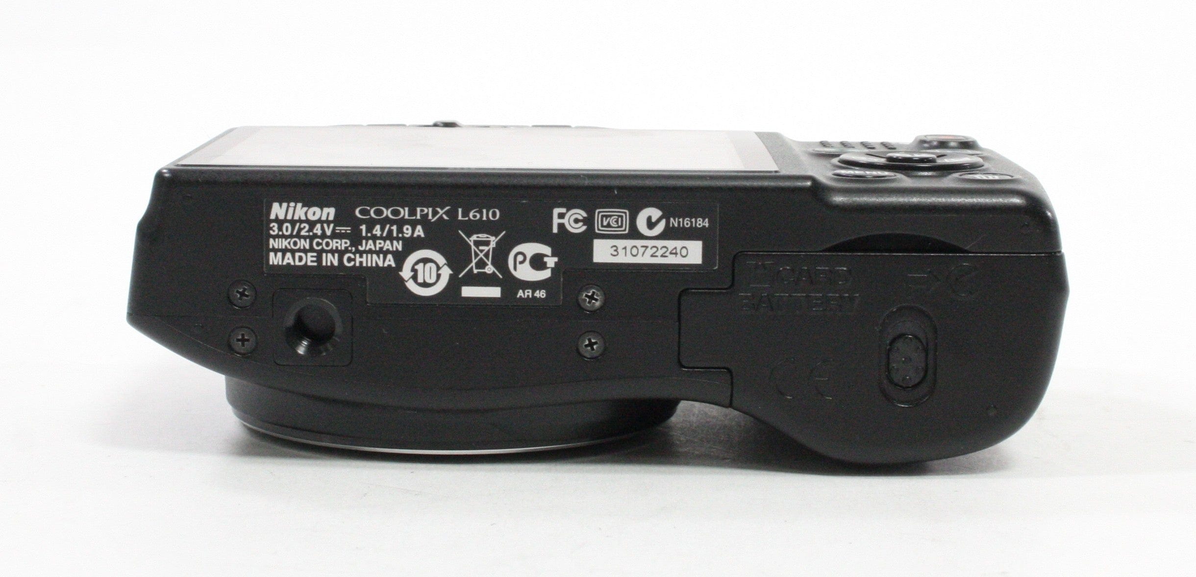 Nikon CoolPix L610 Point-and-Shoot Digital Camera 14x Zoom 16mp