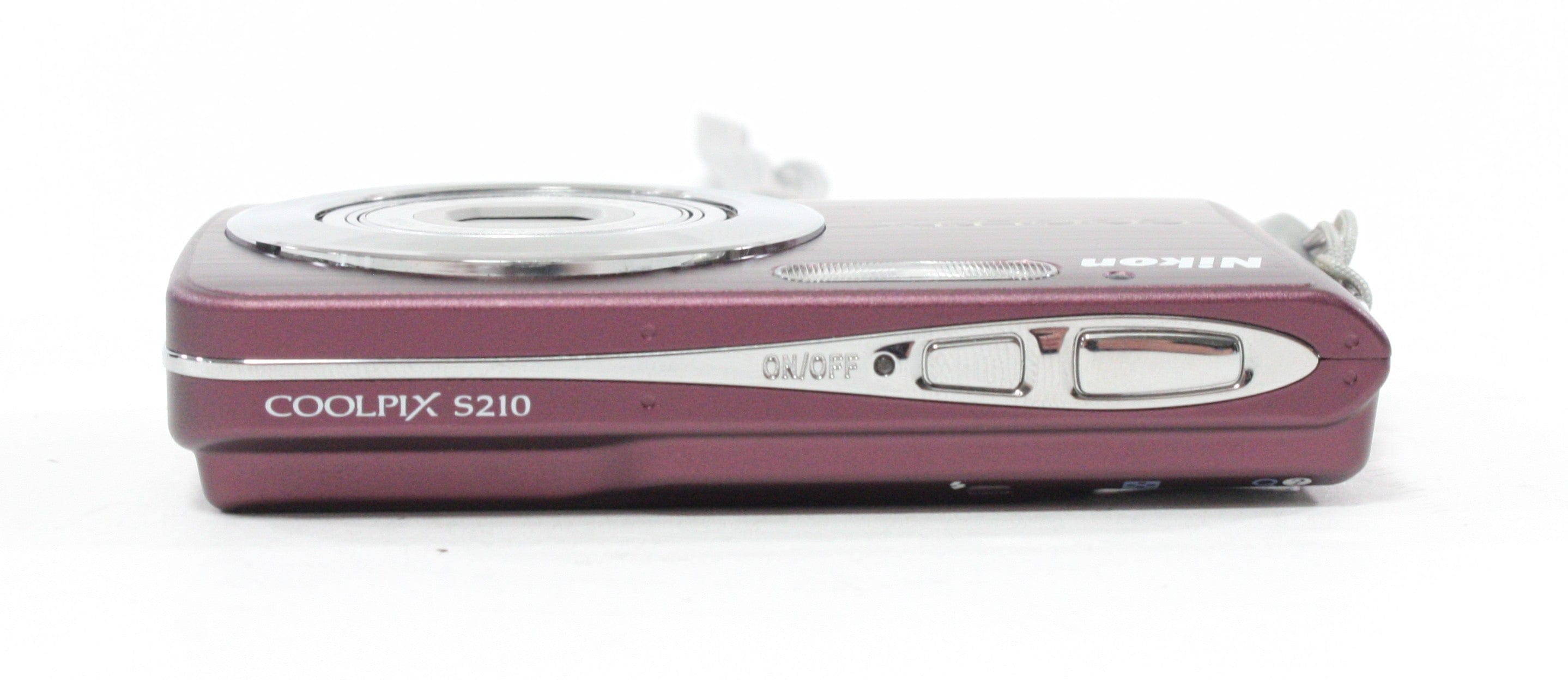 Nikon Coolpix S210 Digital Point-and-Shoot Camera 3x Zoom 8mp (Purple)