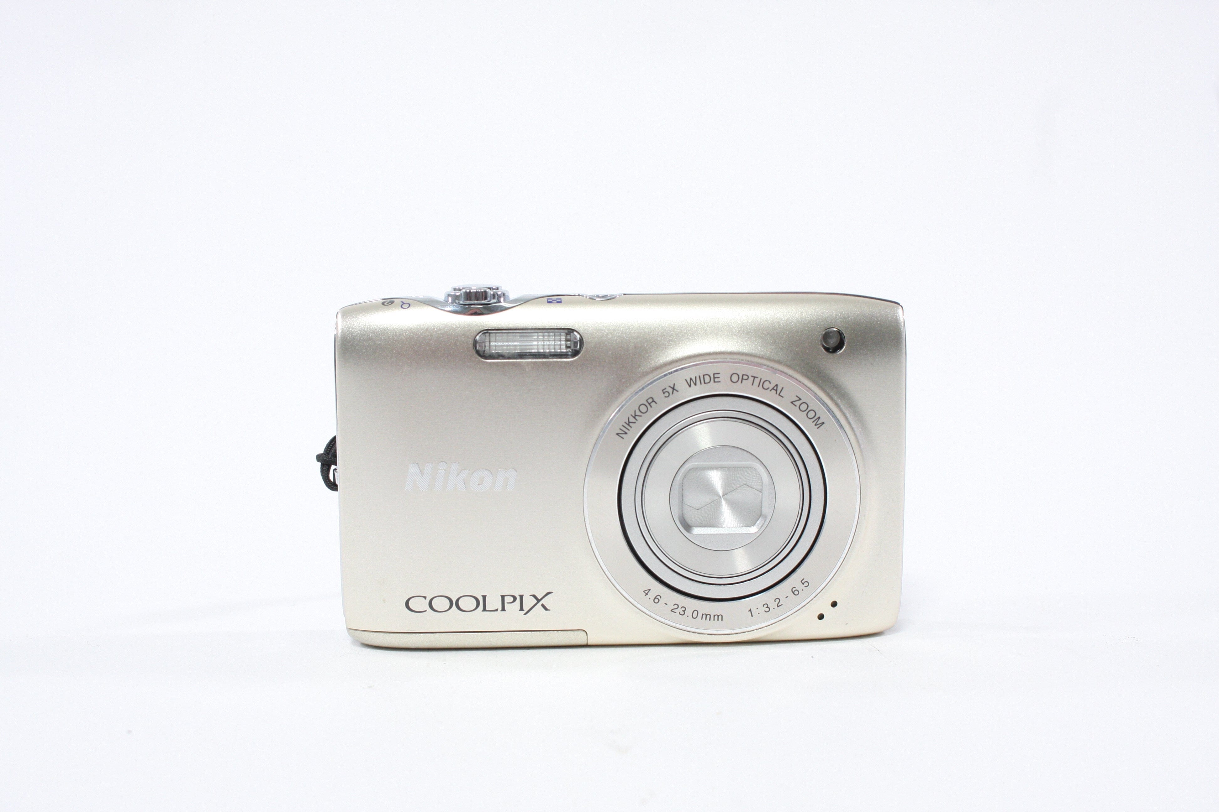 Nikon Coolpix S3100 Digital Camera 5x Zoom 14.0mp (Gold)