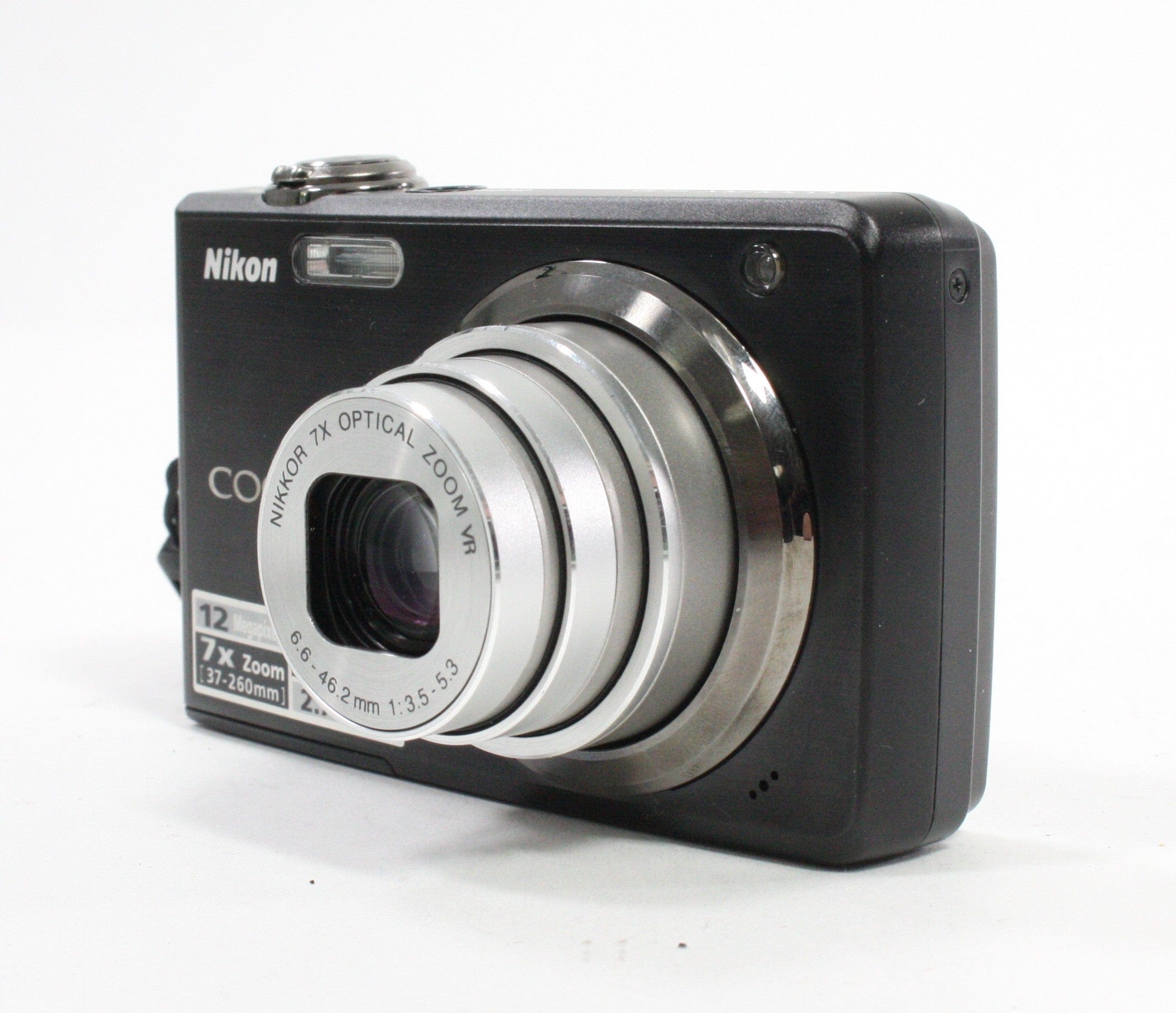 Nikon CoolPix S630 Point-and-Shoot Digital Camera 7x Zoom 12.0mp (Black)