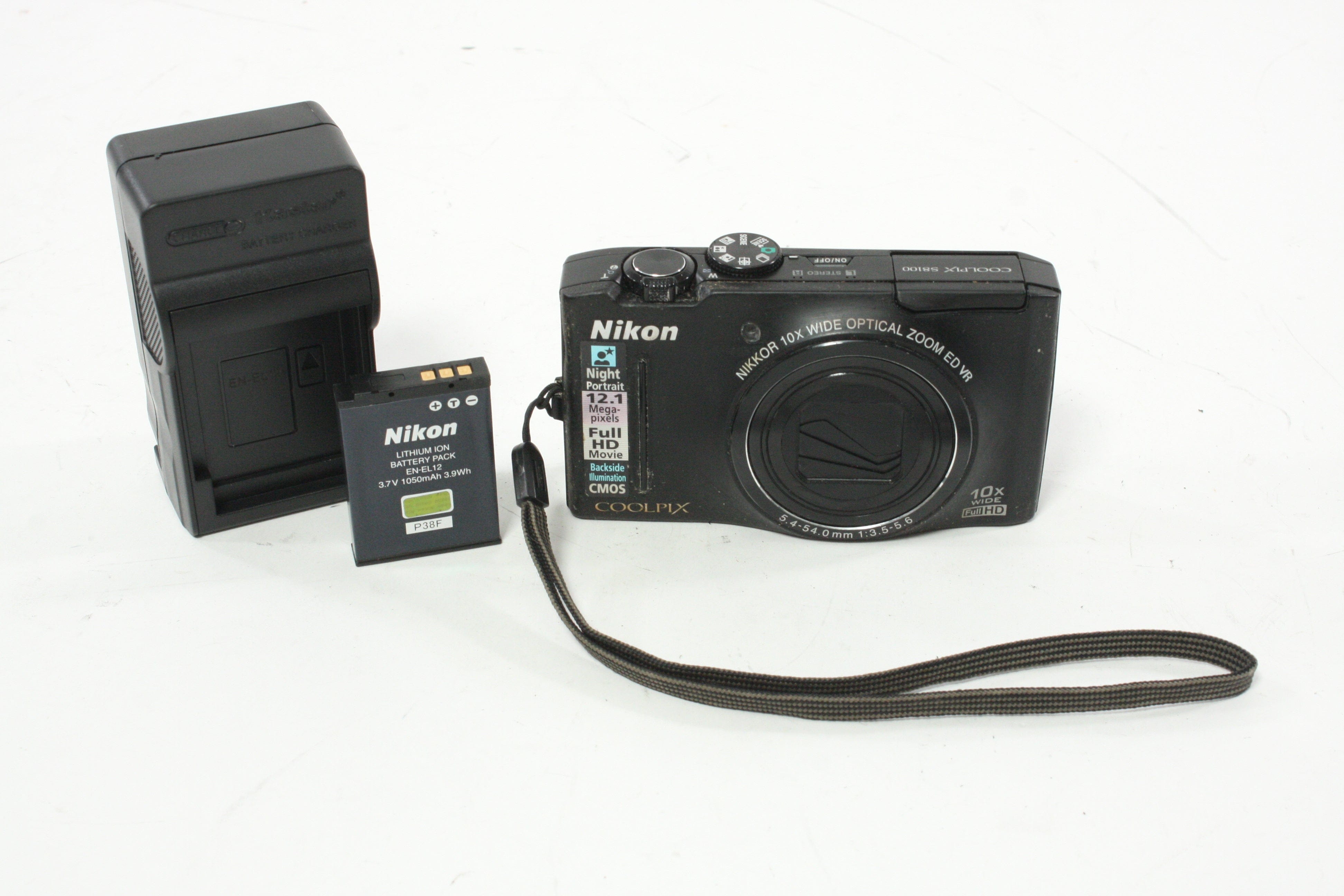 Nikon Coolpix S8100 10x Zoom 12.1mp Digital Point-and-Shoot
