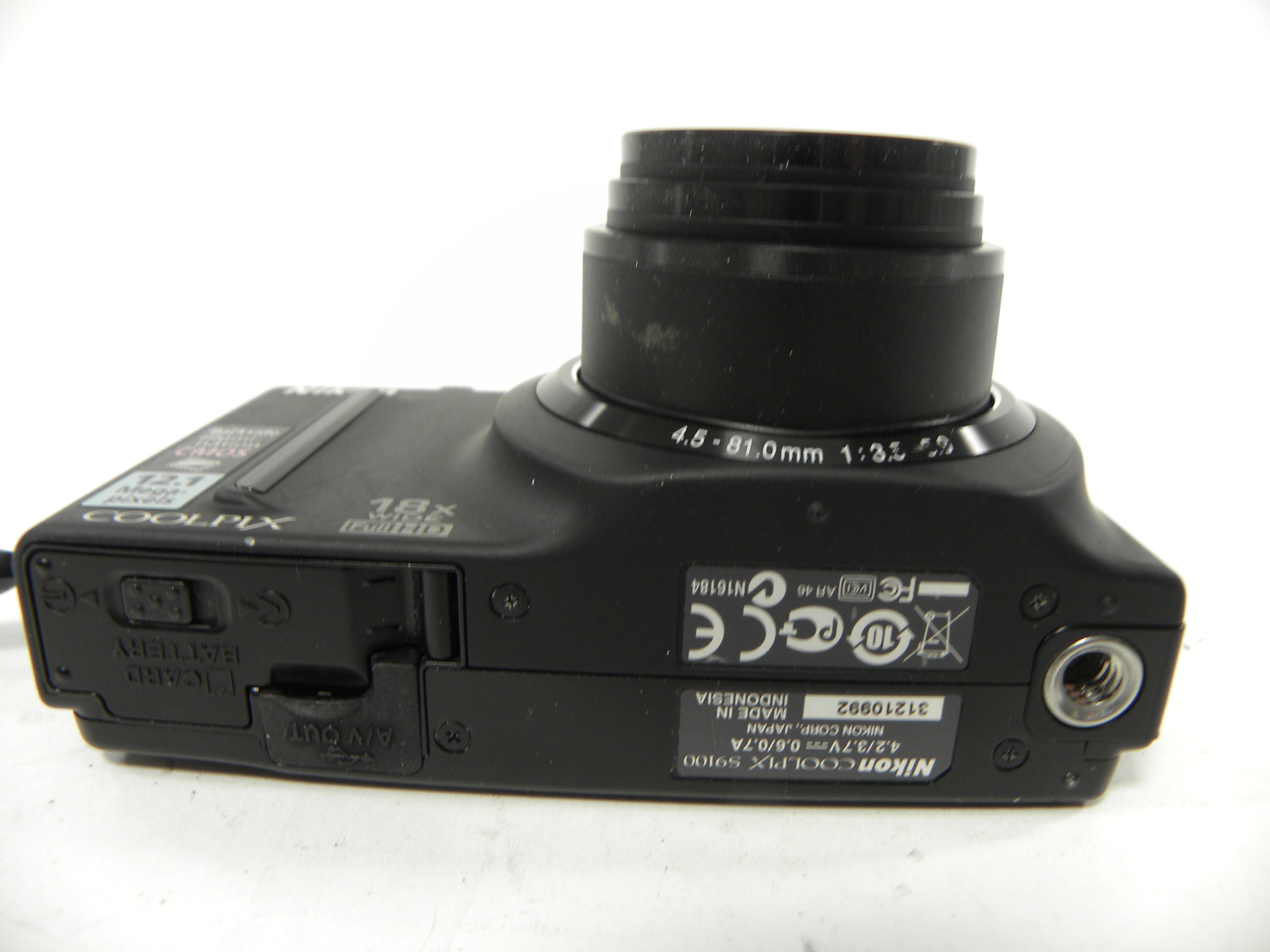 Nikon Coolpix S9100 12.1mp Digital Camera