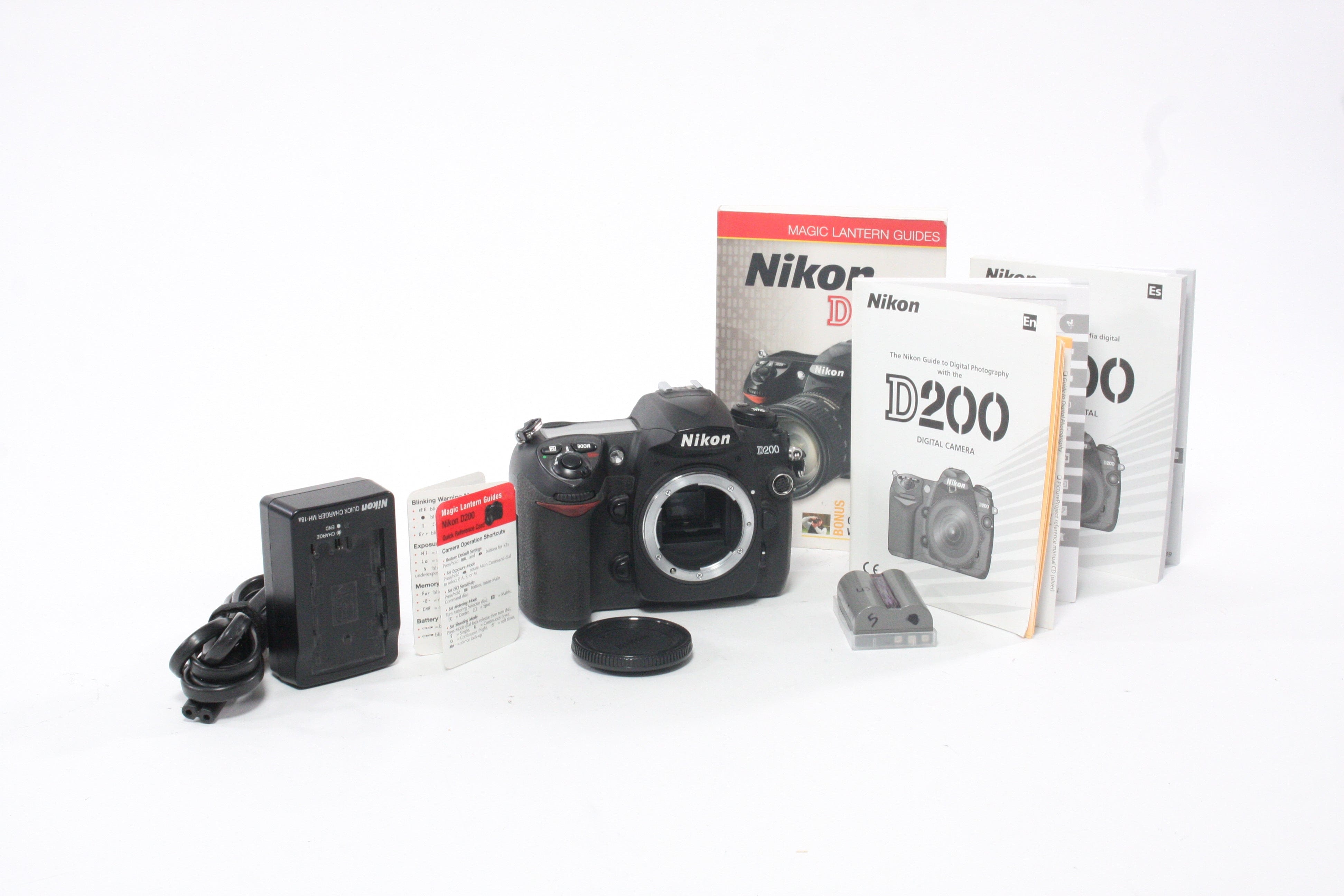 Nikon D200 DSLR Camera Body with Shutter Count 16,438