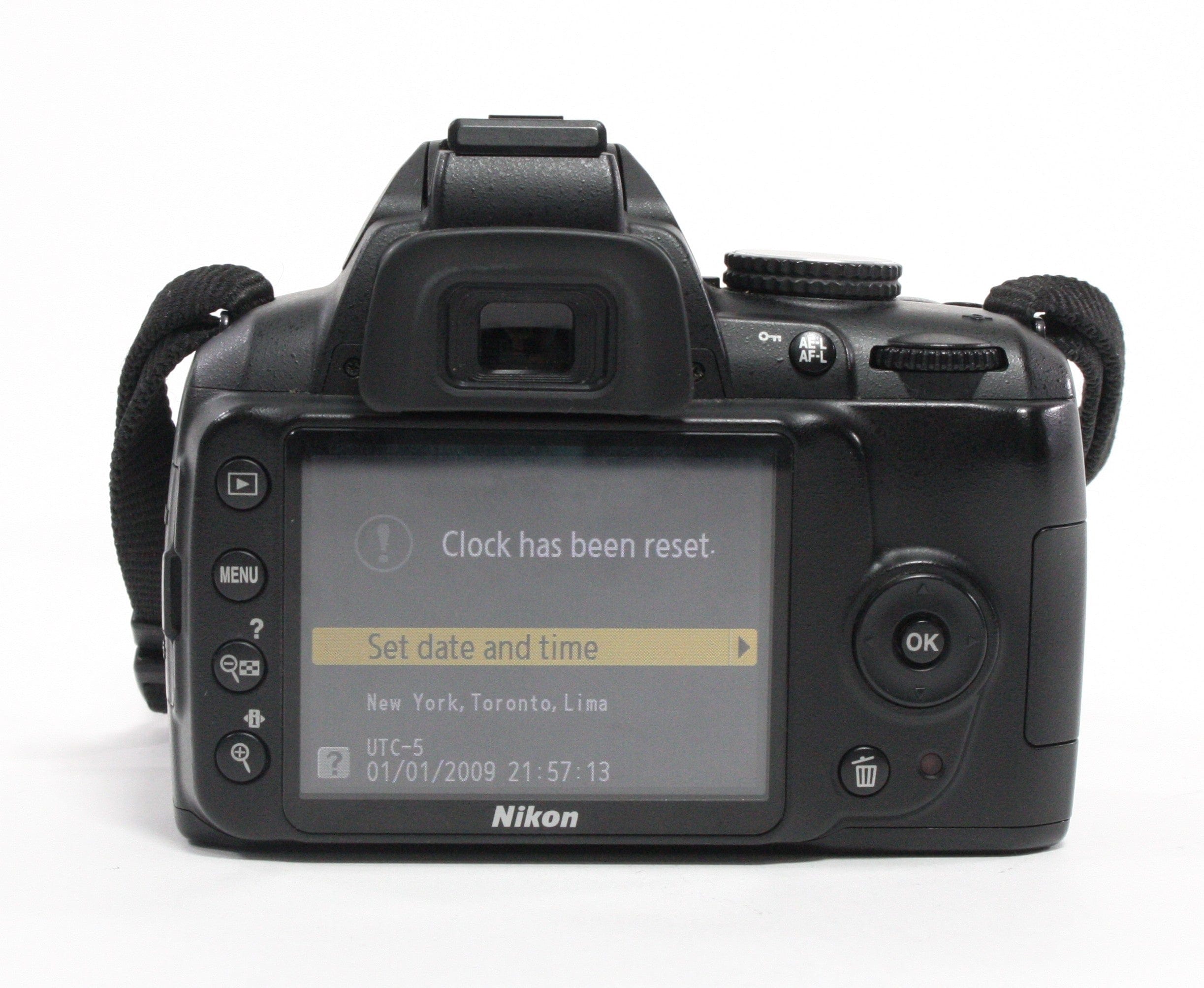 Nikon D3000 DSLR Camera with Shutter Count 6,569.  Body Only.