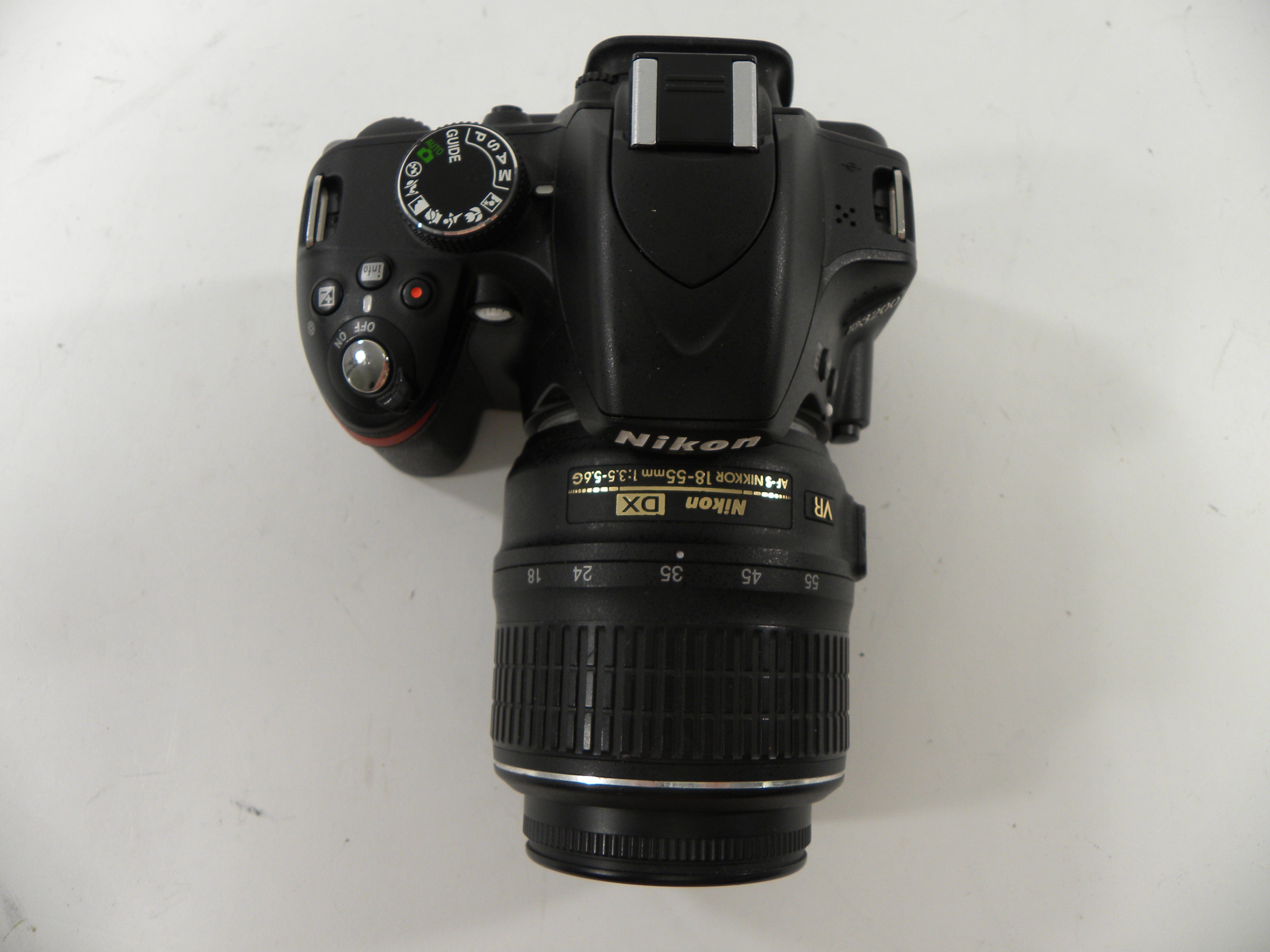 Nikon D3200 24.2mp Digital SLR w/AF-S 18-55 Shutter Ct. 1,474