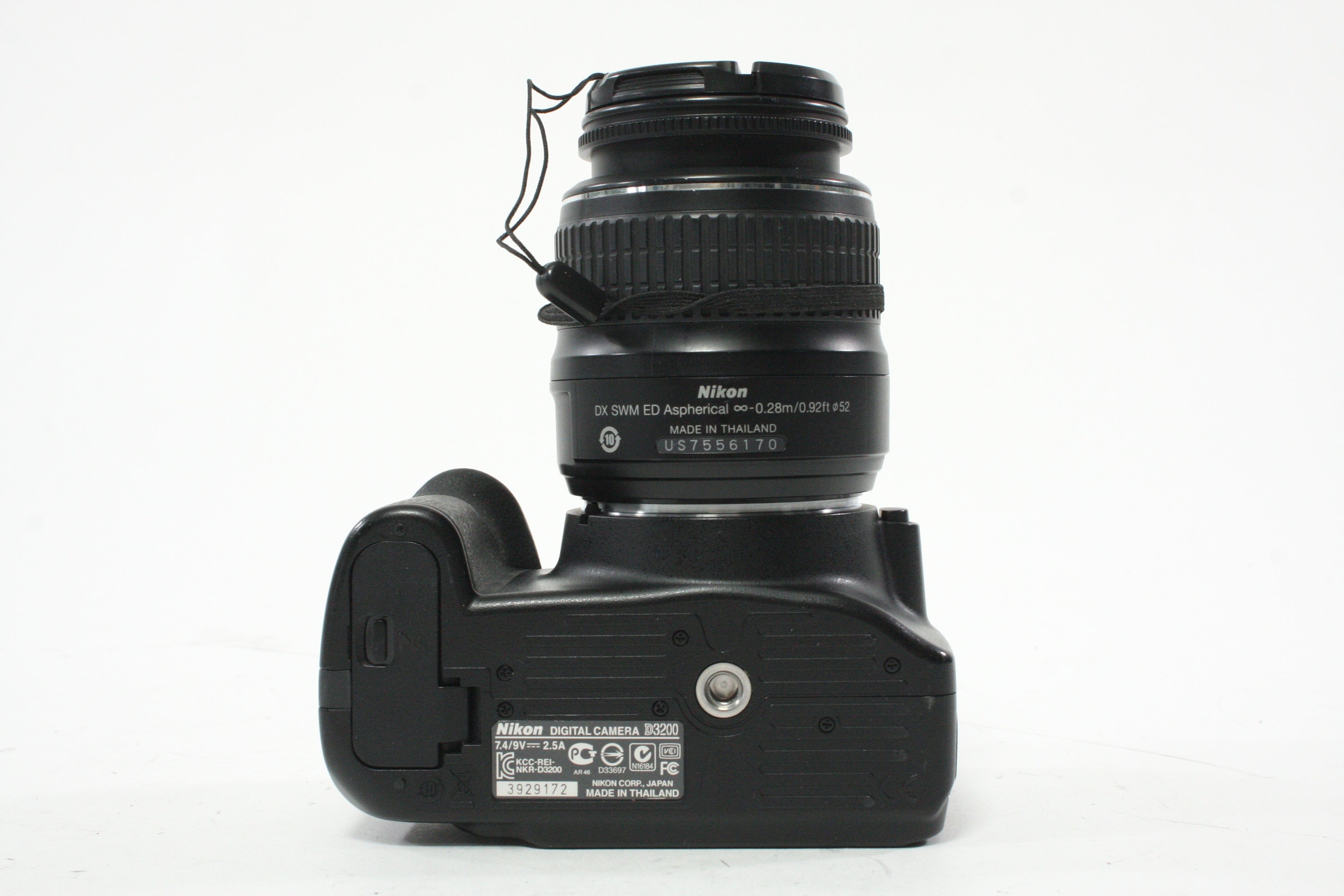 Nikon D3200 DSLR Camera With 18-55mm f/3.5-5.6 Lens Shutter Count 6,702