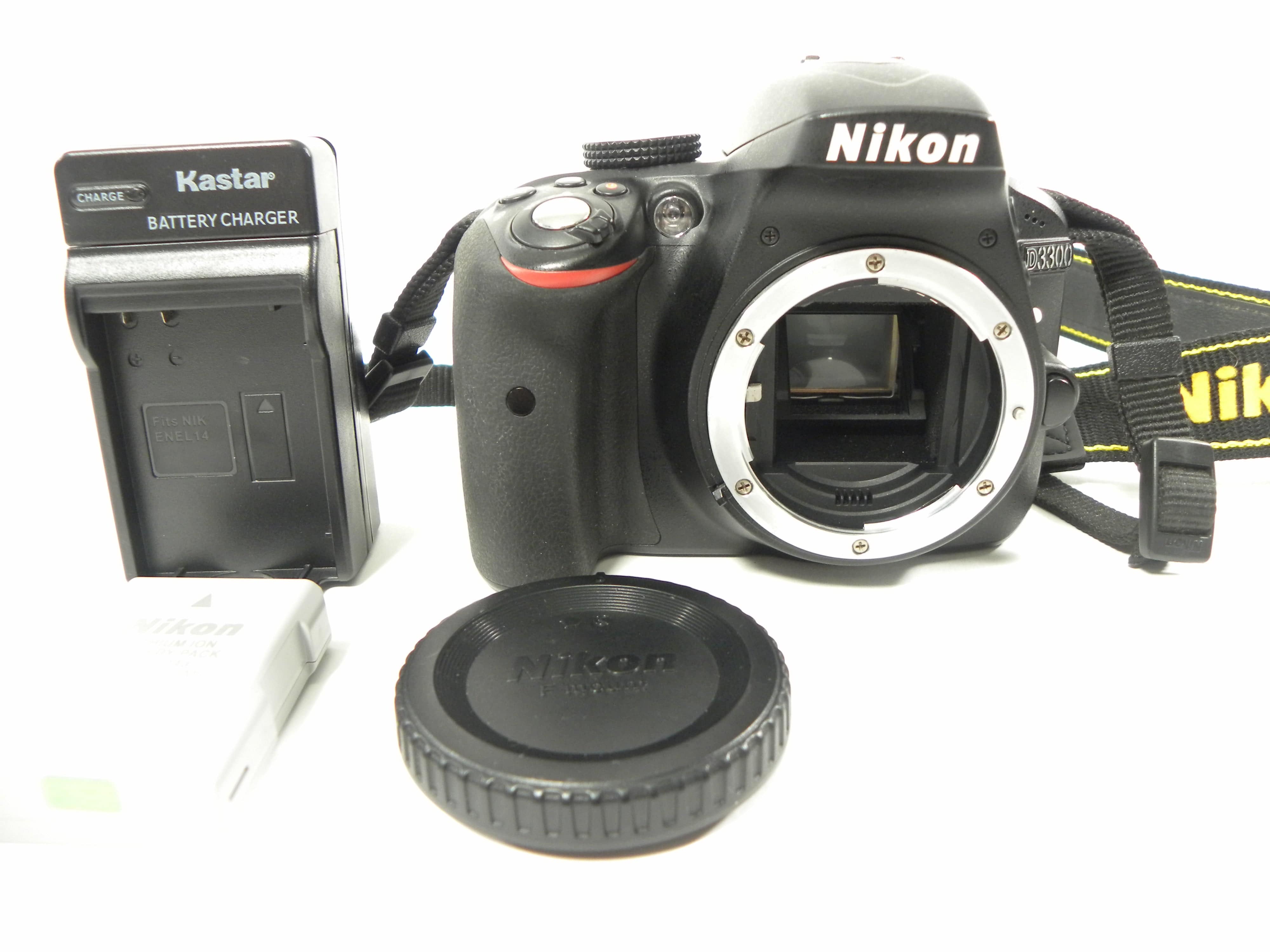 Nikon D3300 24.2mp Digital SLR Body Only Shutter Ct. 2,127