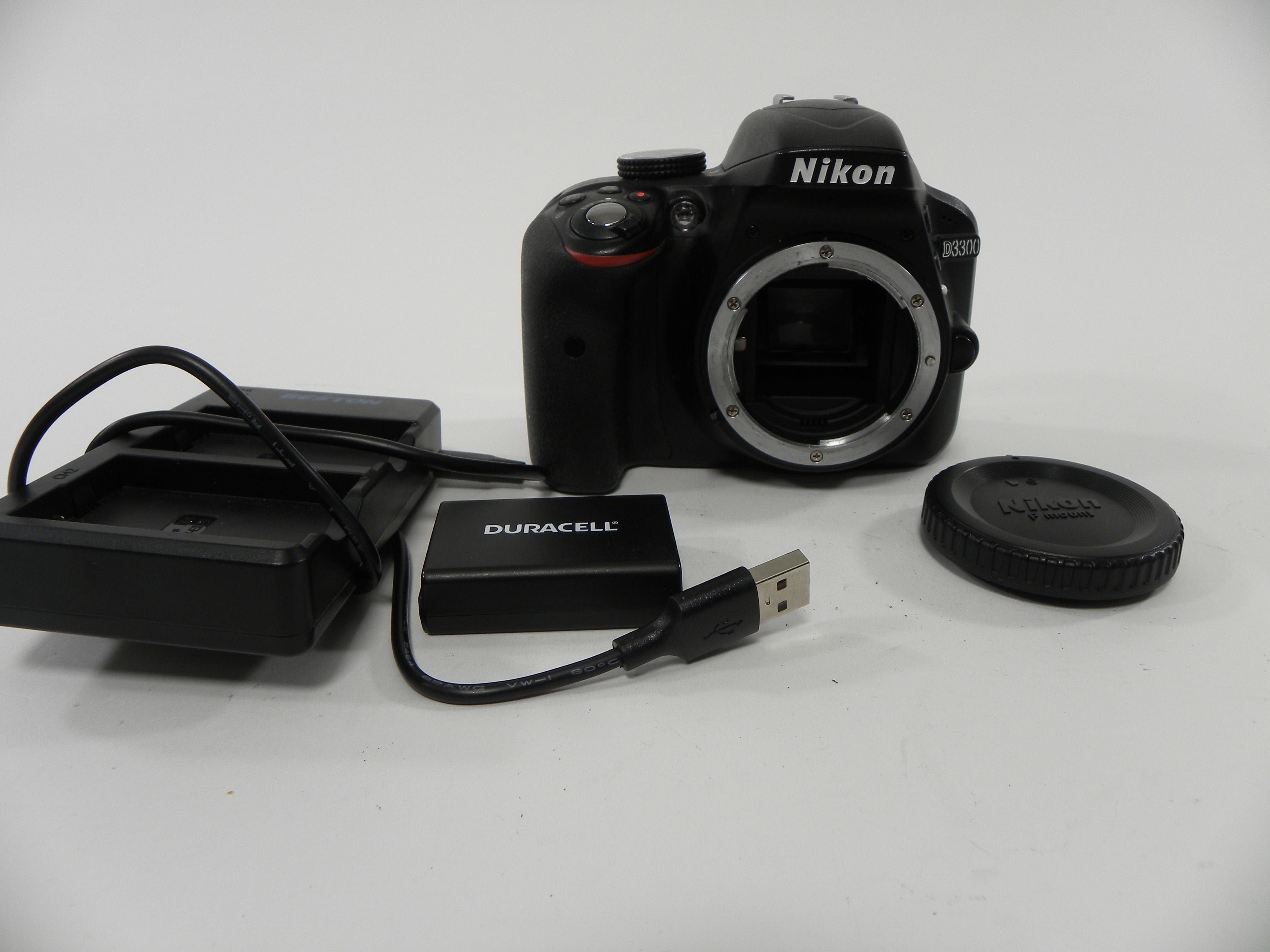 Nikon D3300 24.2mp Digital SLR Body Only Shutter Ct. 2,312
