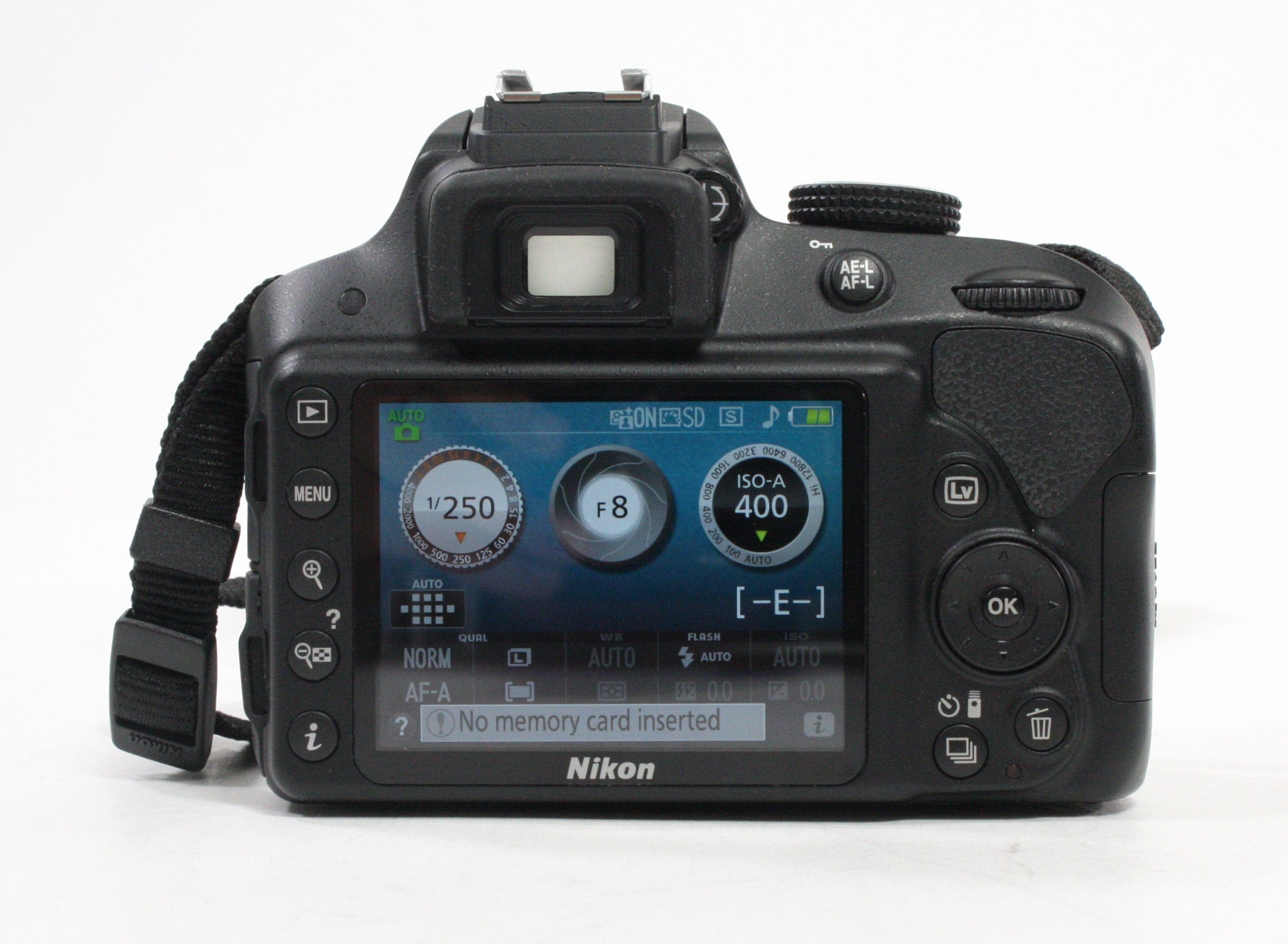 Nikon D3300 Digital SLR Camera with18-55mm f/3.5-5.6G VR Lens with Shutter Count ONLY 242