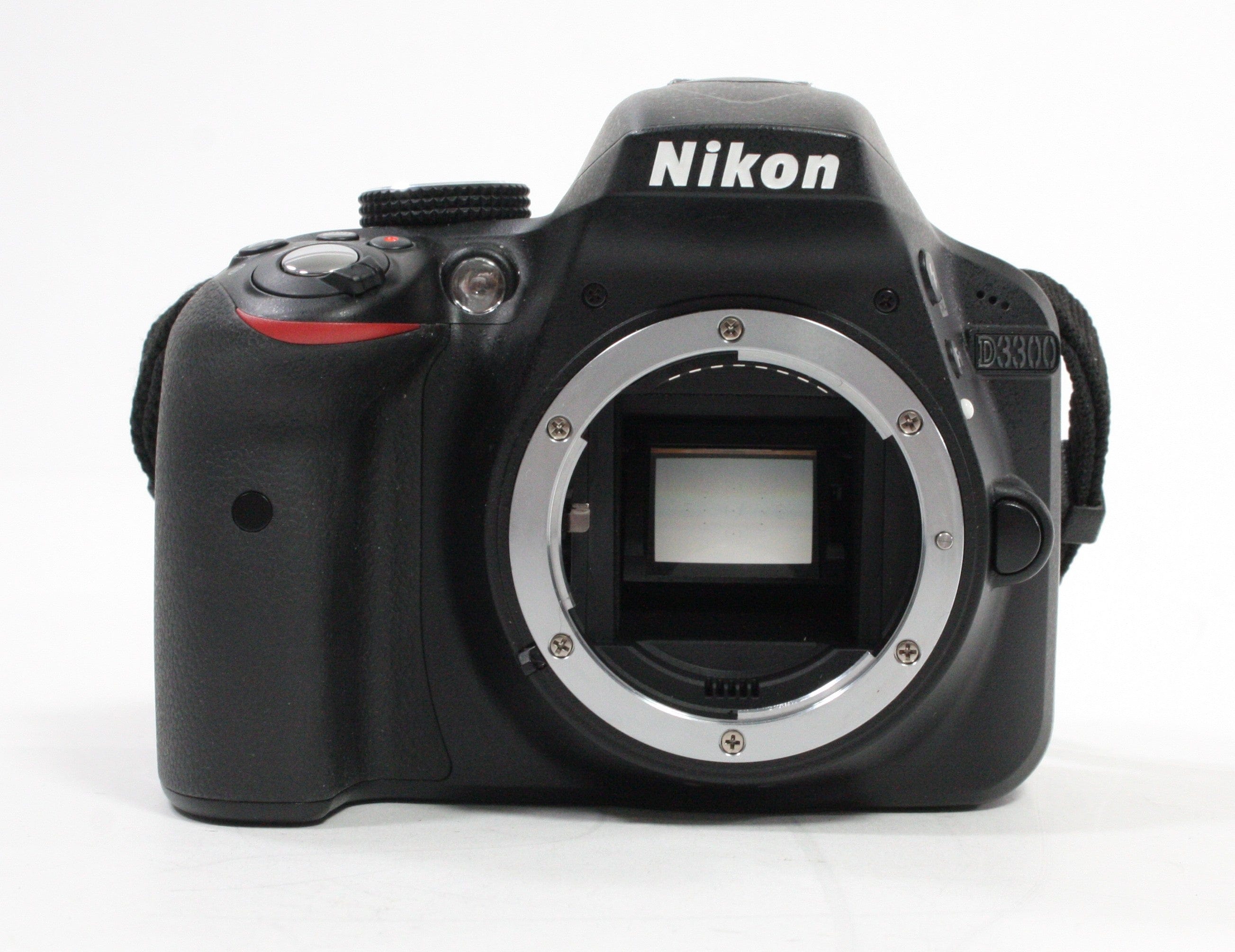 Nikon D3300 Digital SLR Camera with18-55mm f/3.5-5.6G VR Lens with Shutter Count ONLY 242