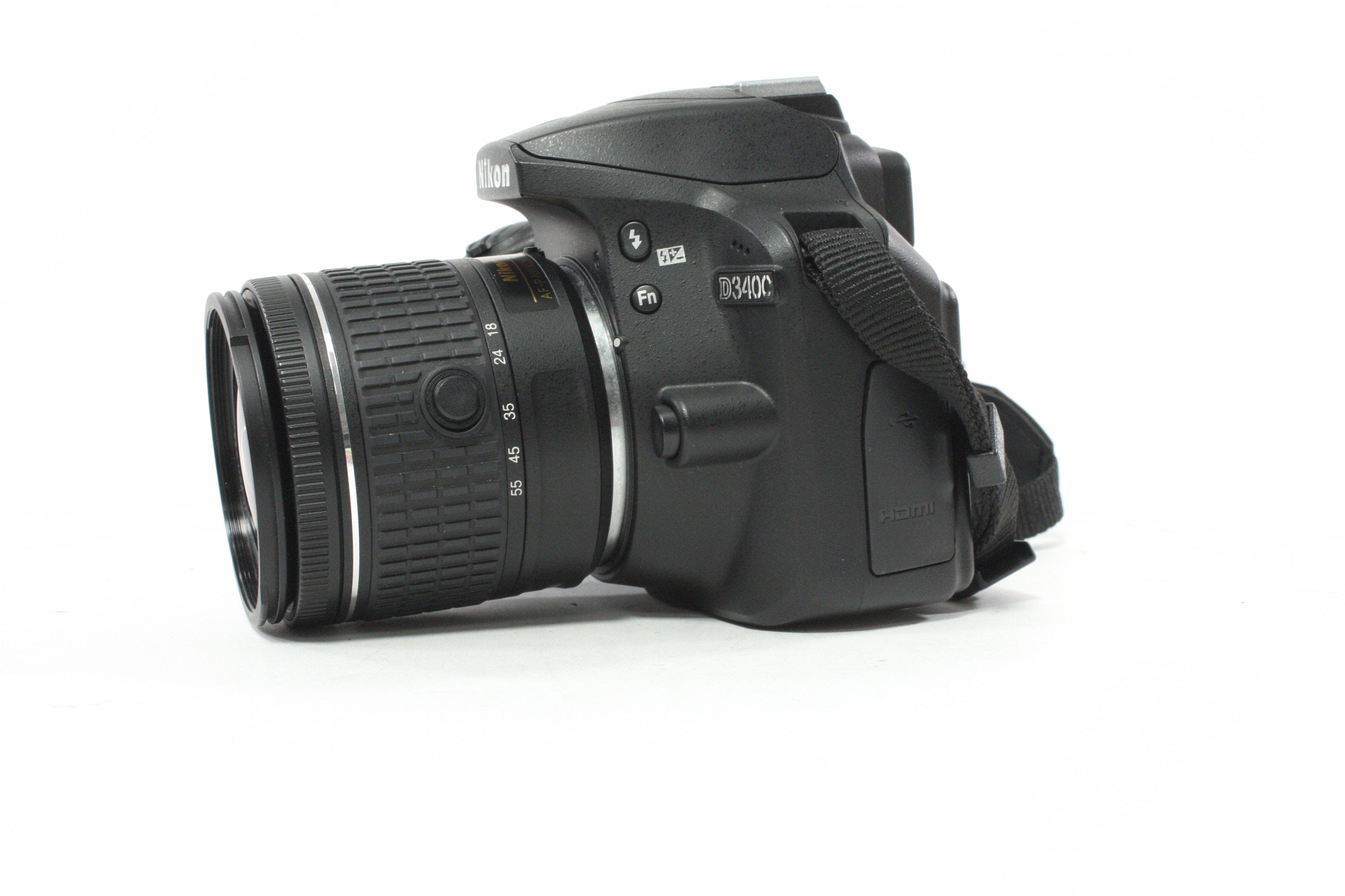Nikon D3400 DSLR Camera with 18-55mm f/3.5-5.6 G VR AF-P DX Nikkor Lens