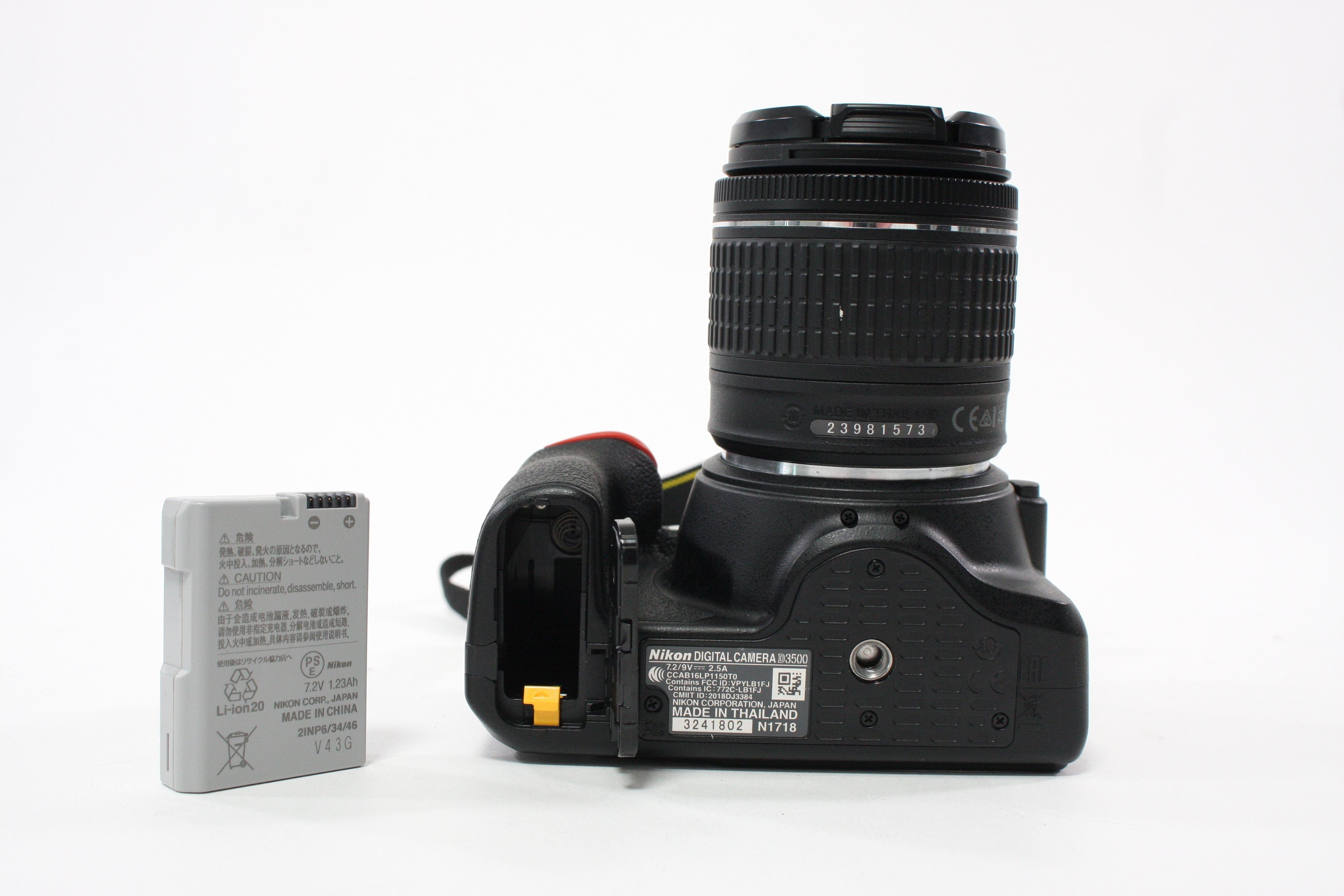 Nikon D3500 DSLR Camera with 18-55mm f/3.5-5.6G VR Lens Shutter Count 1,273