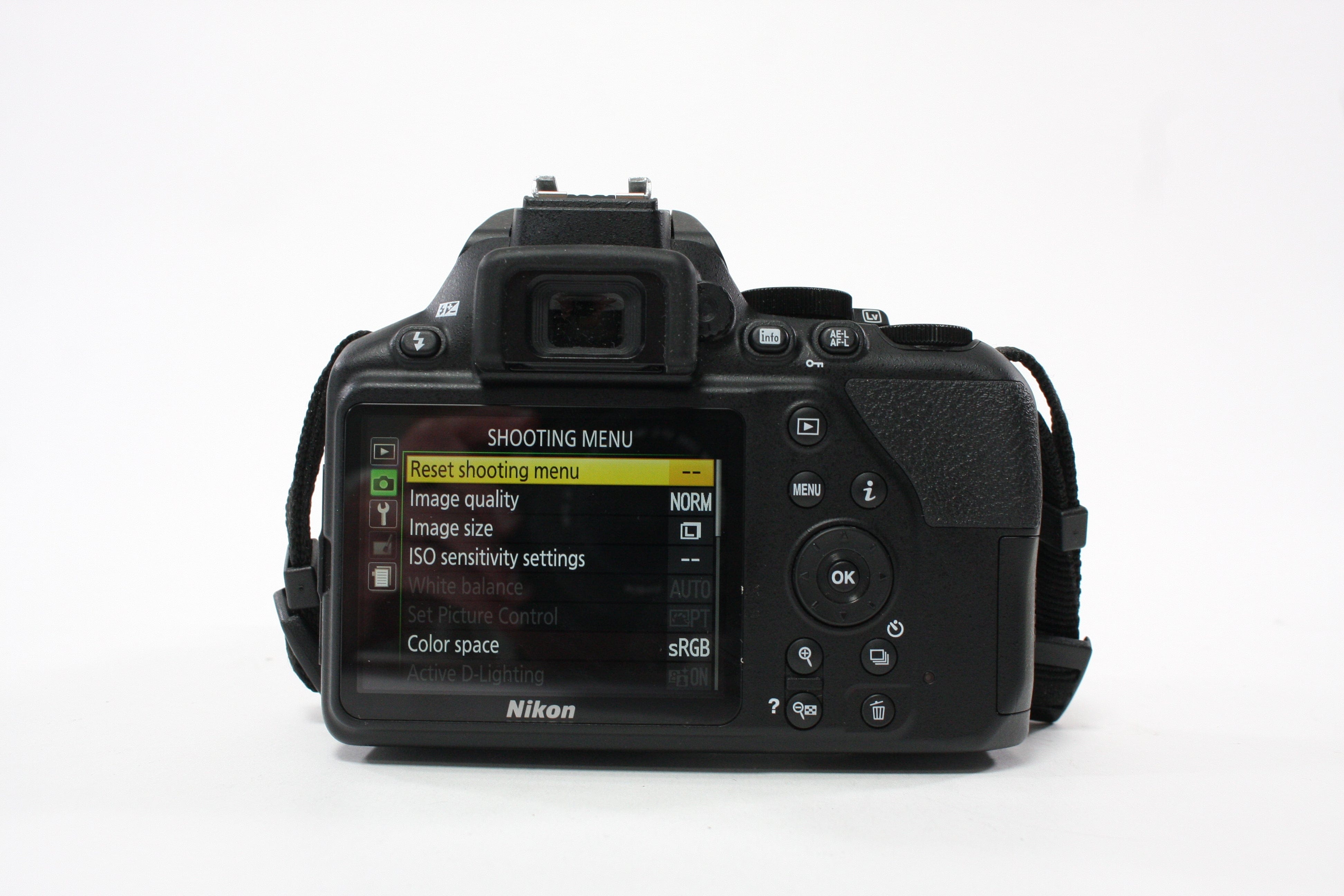 Nikon D3500 DSLR Camera with 18-55mm f/3.5-5.6G VR Lens Shutter Count 1,273
