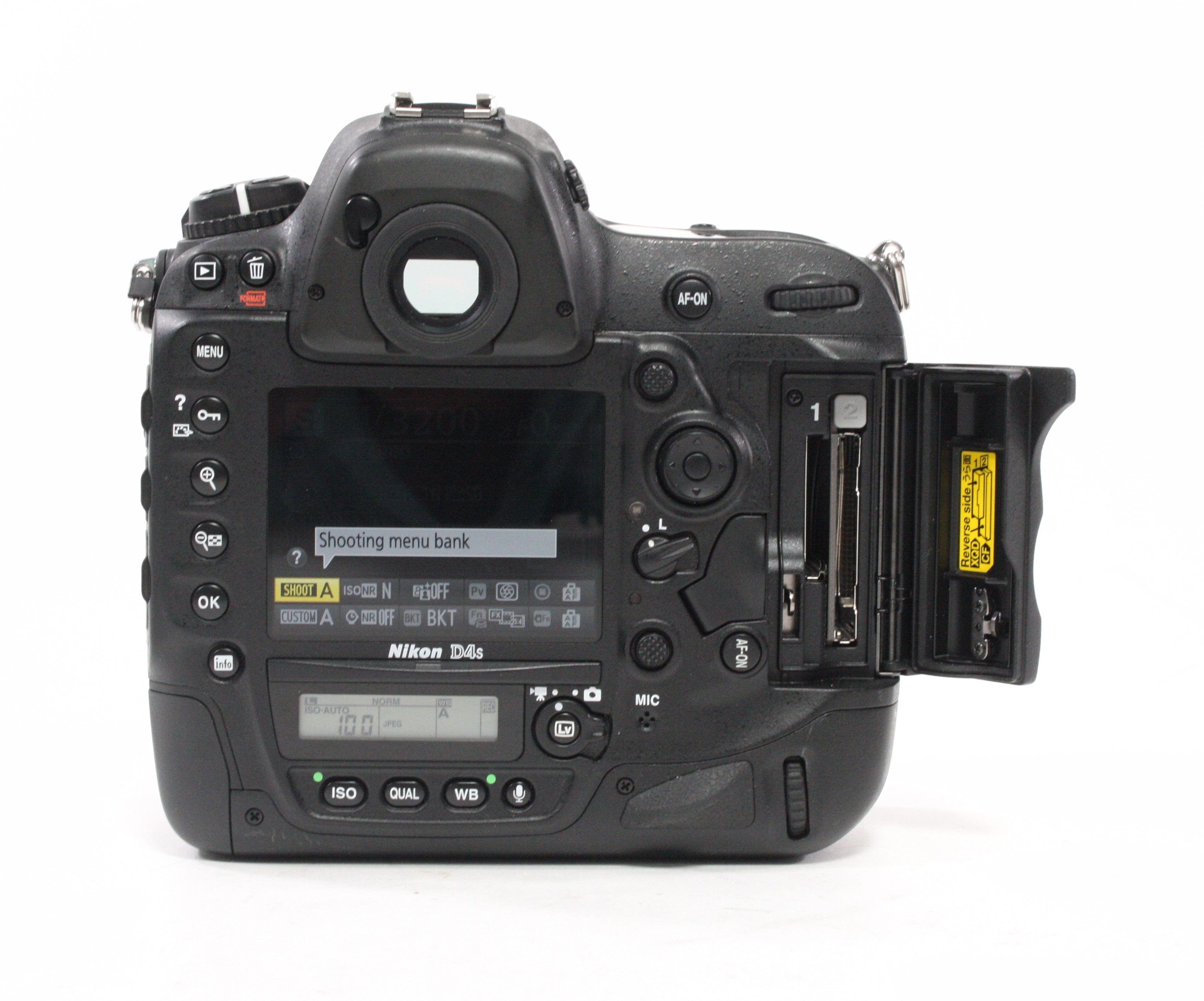 Nikon D4S Digital SLR Camera Body with Shutter Count 2,662