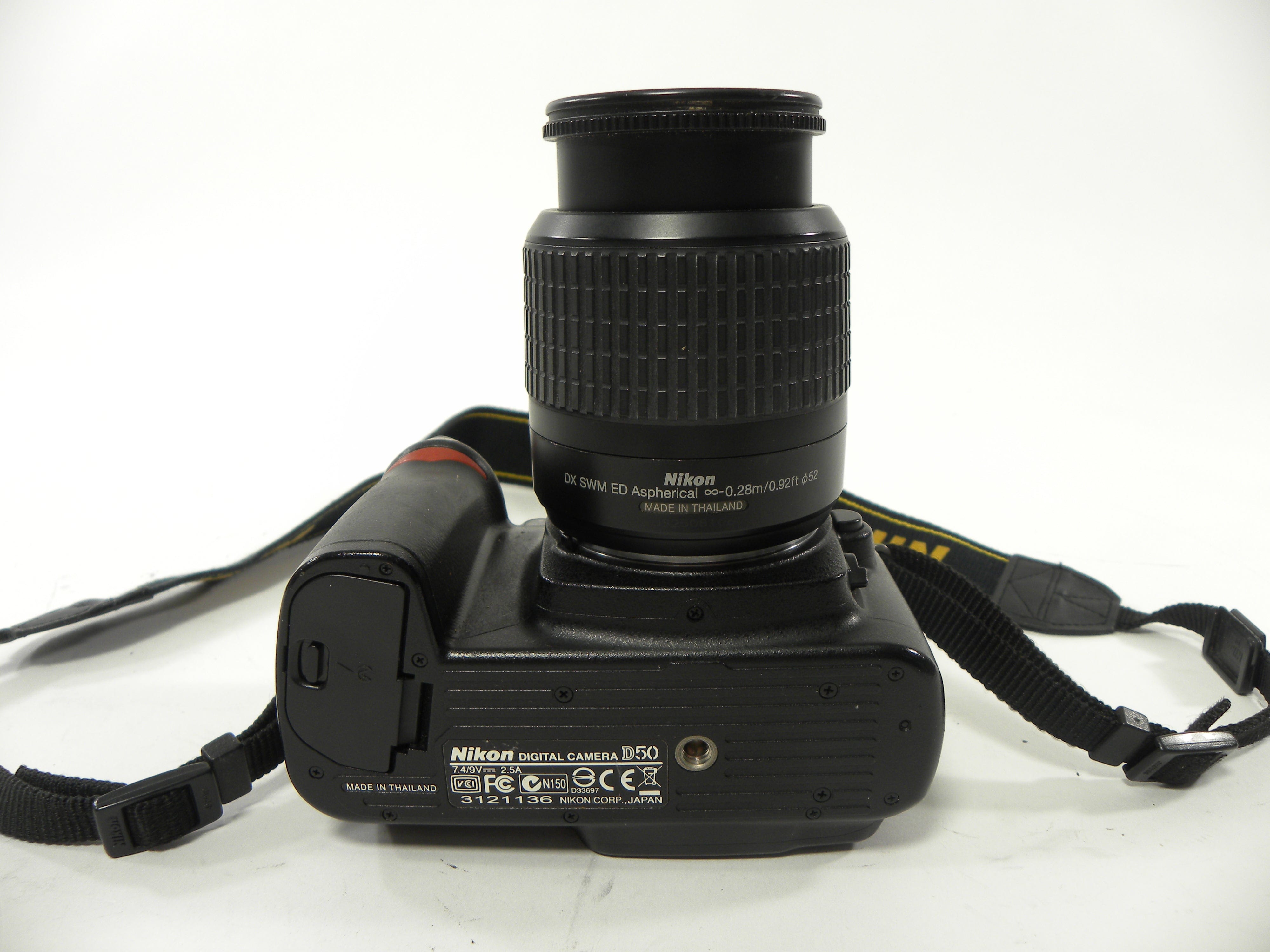 Nikon D50 6.1mp Digital SLR w/Nikkor AF-S DX ED 18-55mm Shutter Ct 13,144