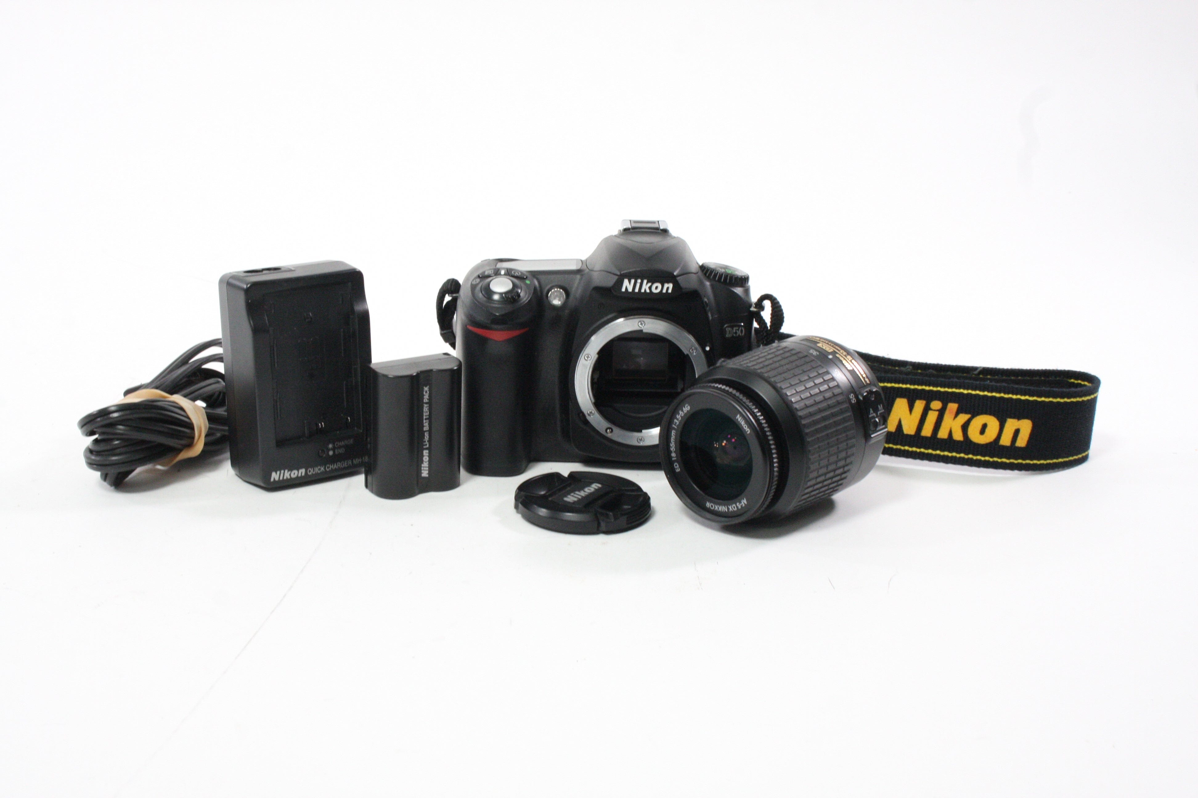 Nikon D50 DSLR Camera with 18-55mm f/3.5-5.6 G Lens