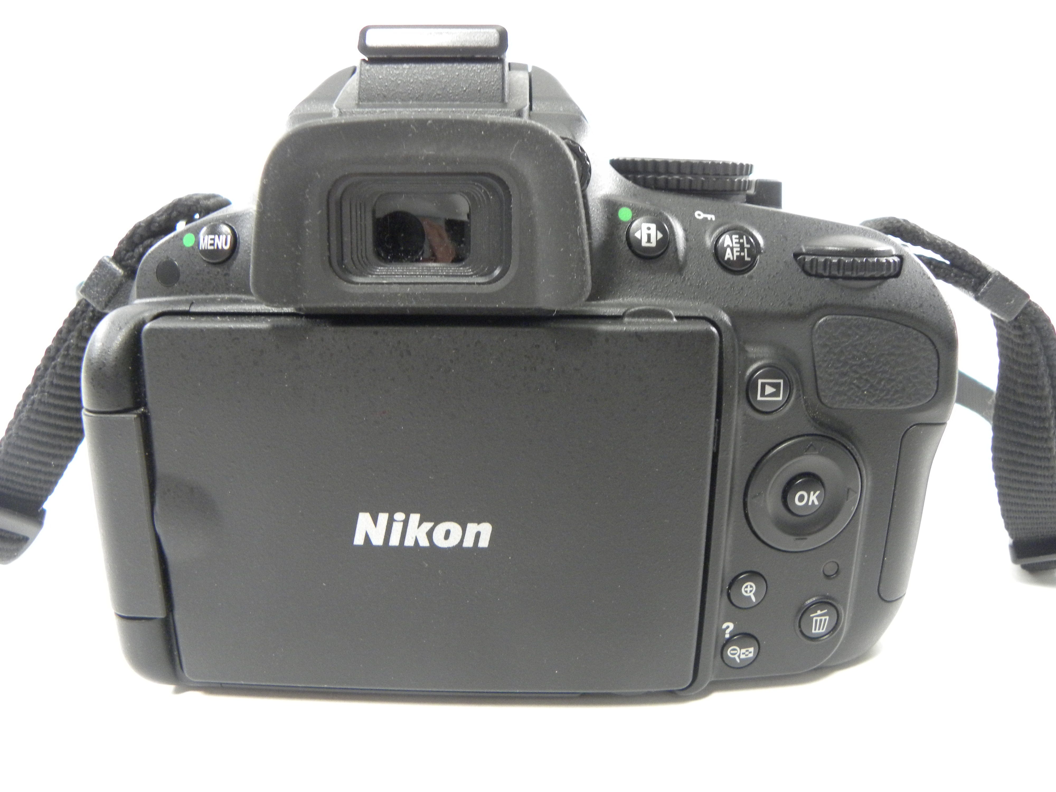 Nikon D5100 16.2mp Digital SLR w/AF-S 18-55 DX VR Shutter Ct. 2,617