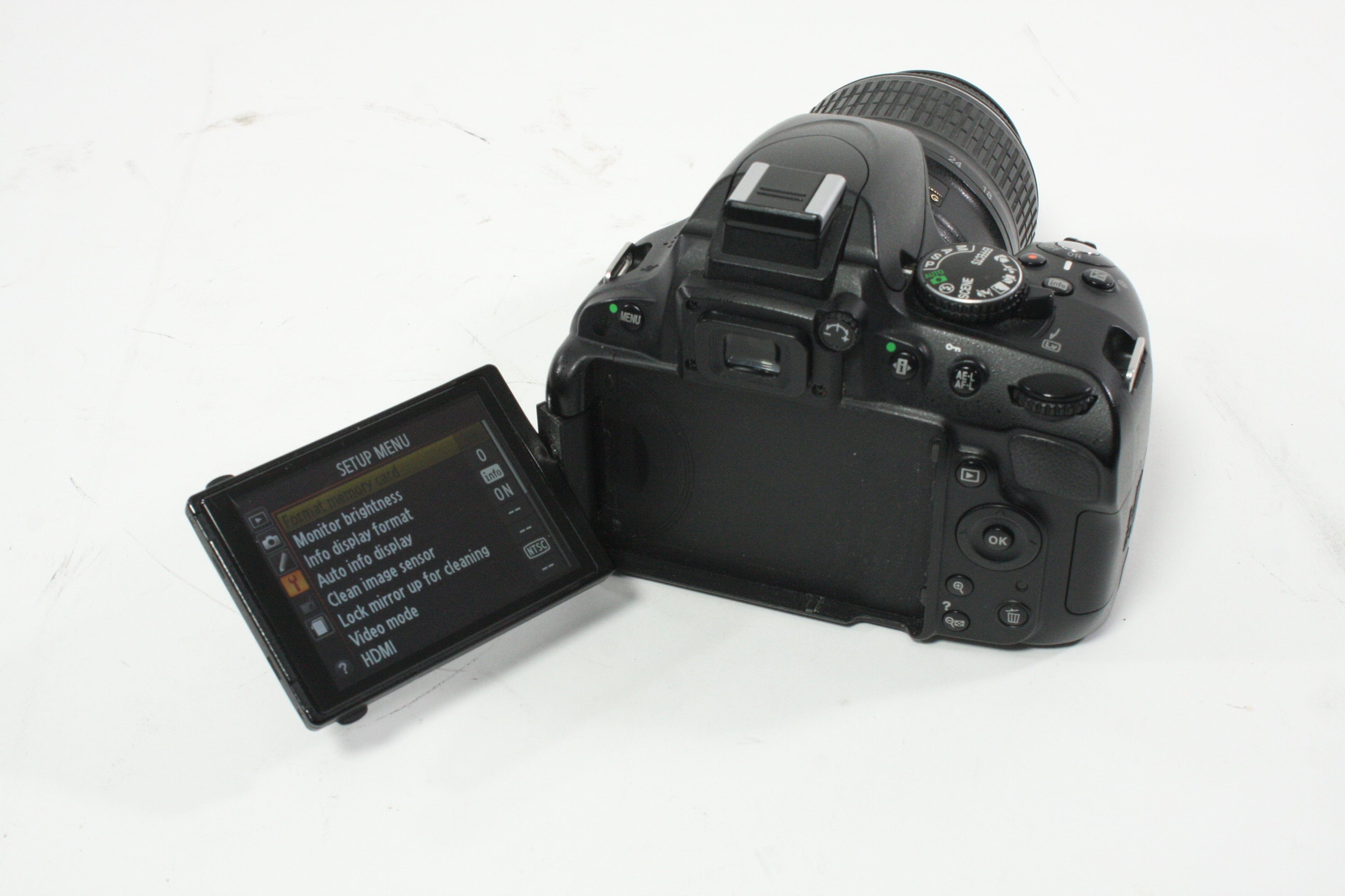 Nikon D5100 DSLR Camera with 18-55mm f/3.5-5.6 G DX VR SWM Lens SC 31,270