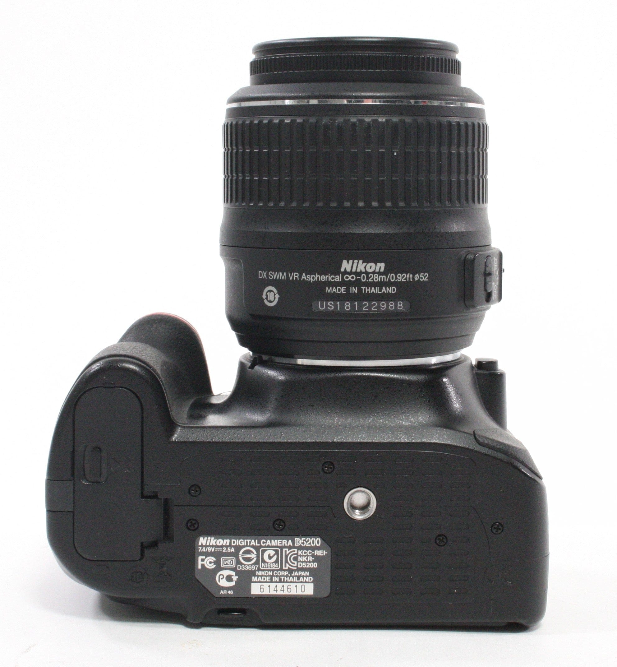 Nikon D5200 Digital Camera with 18-55mm f/3.5-5.6 VR Lens SC#10,887