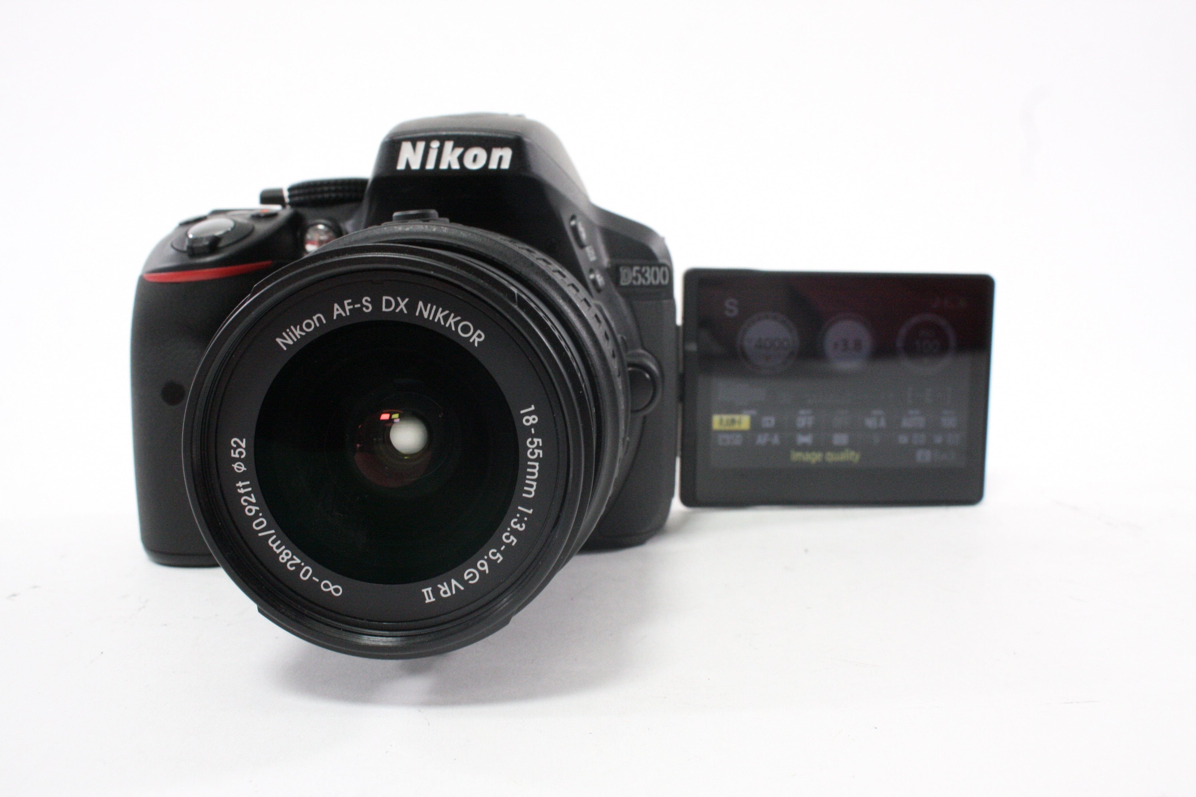 Nikon D5300 DSLR with 18-55mm VR II Lens with Shutter Count ONLY 231