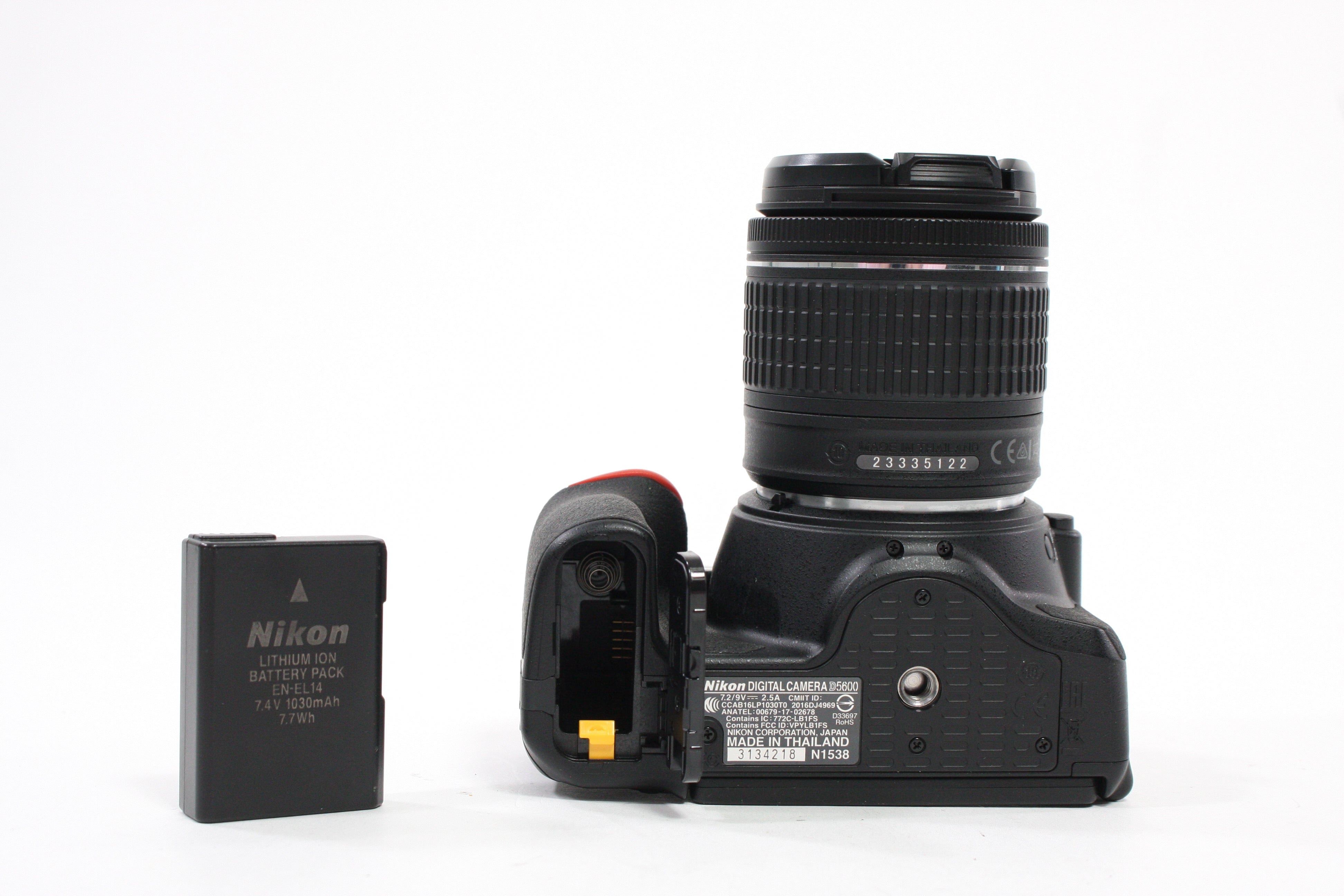 Nikon D5600 Digital SLR Camera with 18-55 f/3.5-5.6G VR Lens Shutter Count 521