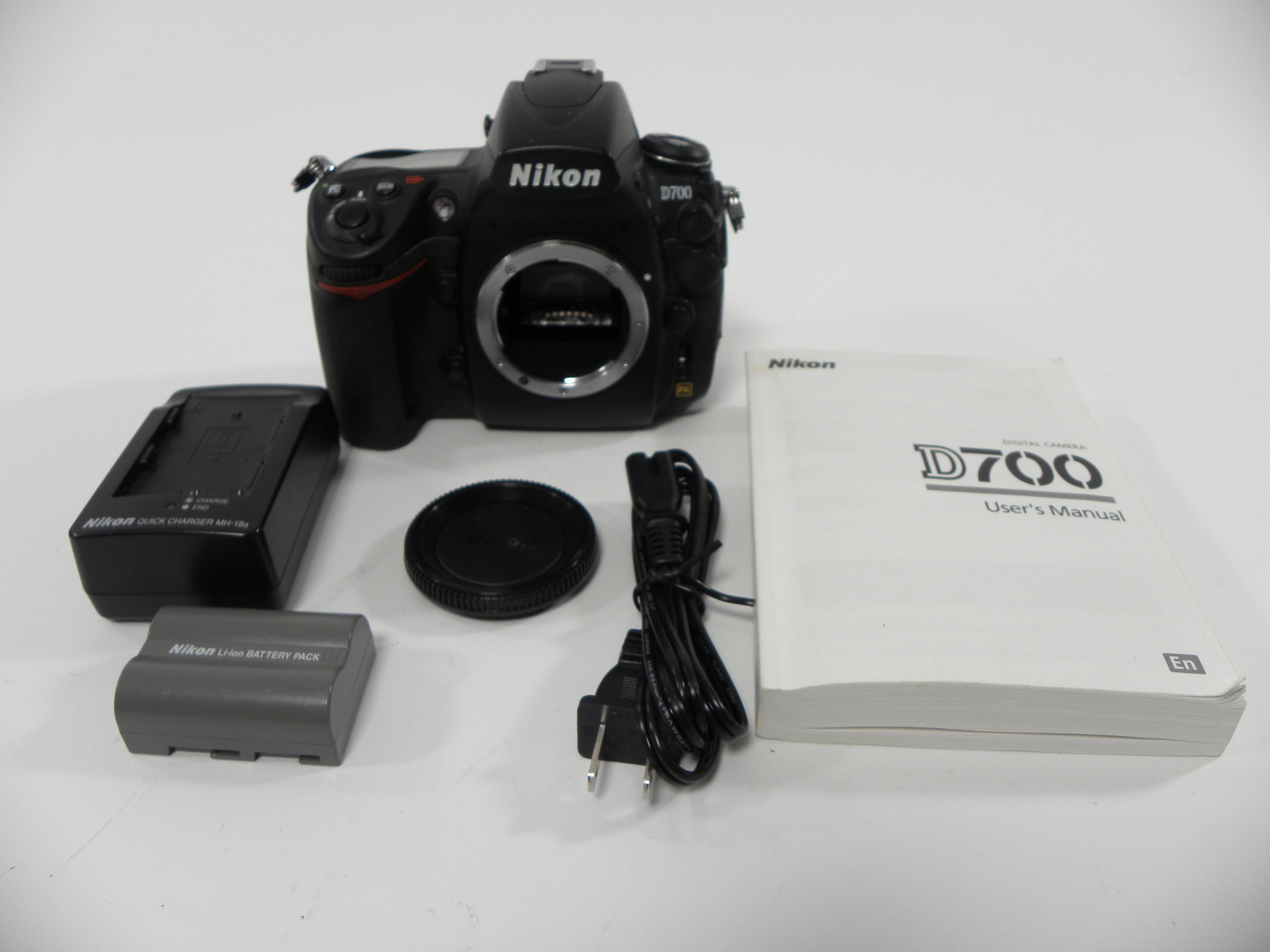 Nikon D700 12.1mp Digital SLR Body Only Shutter Ct. 5,354