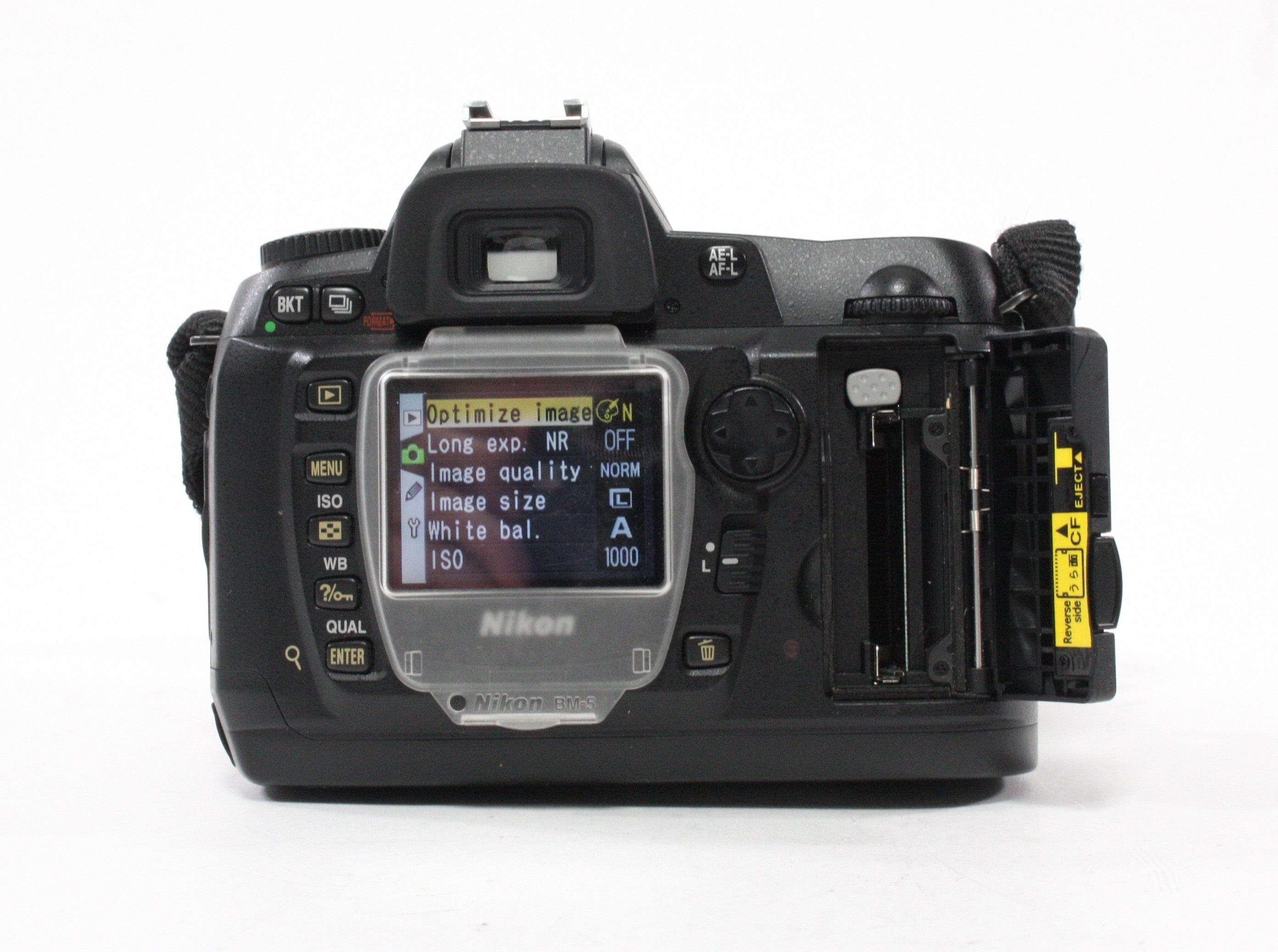 Nikon D70s DSLR with Nikon 18-70mm /3.5-4.6 OED Lens with Shutter Count 2,020