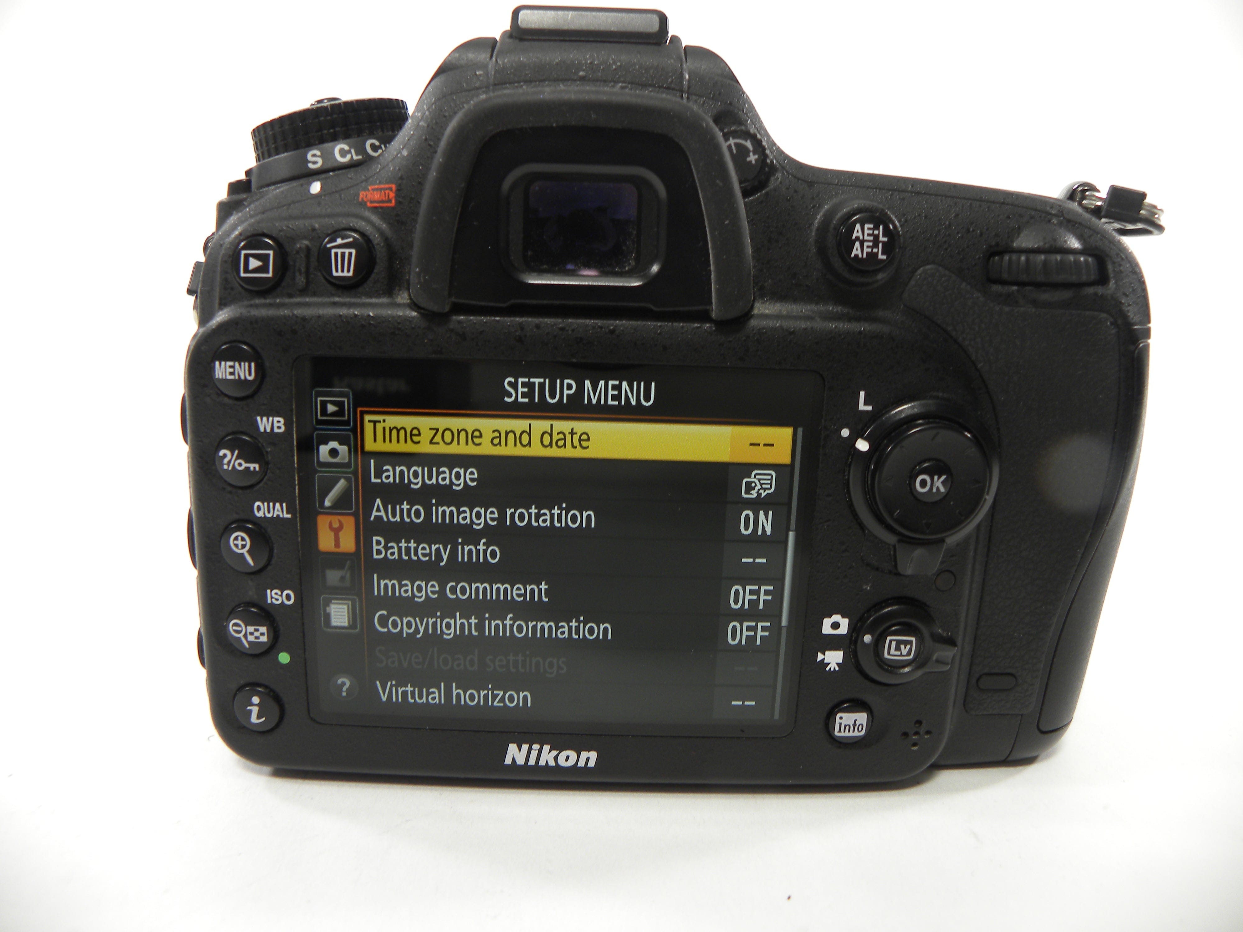 Nikon D7100 24.1mp Digital SLR Body Only Shutter Ct. 1,576