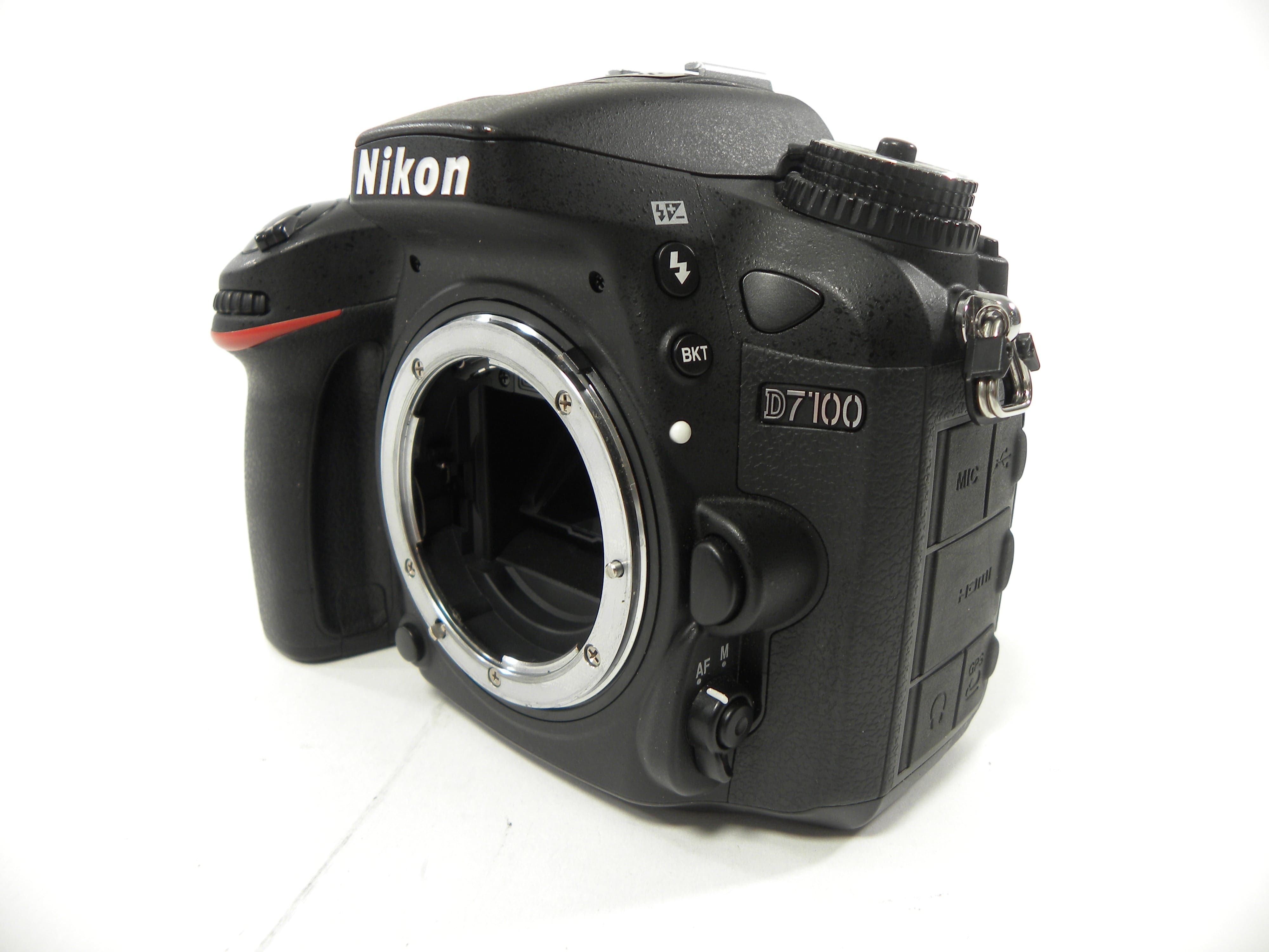 Nikon D7100 24.1mp Digital SLR Body Only Shutter Ct. 8,296