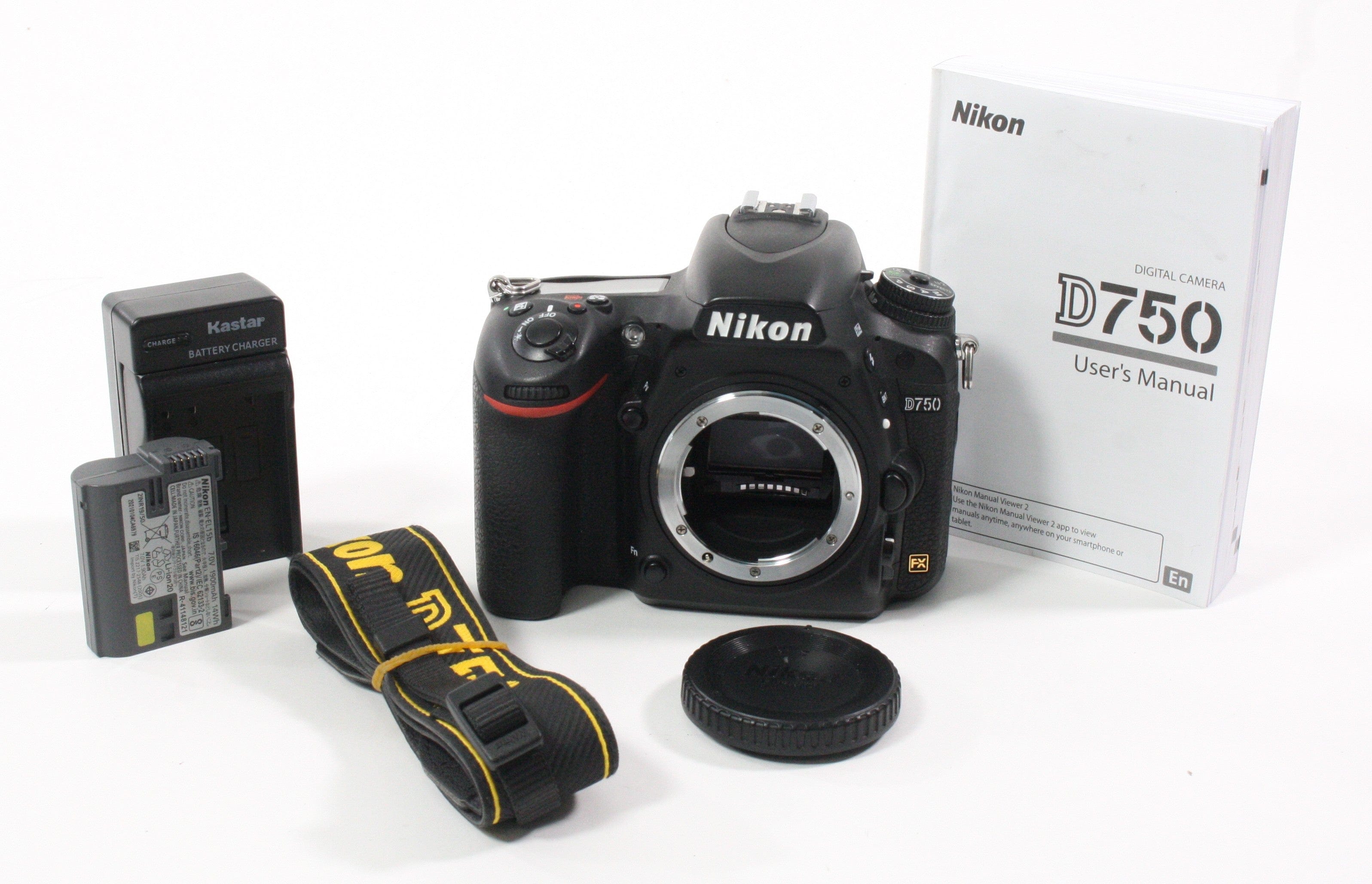 Nikon D750  Digital SLR Camera with Shutter Count 5,140
