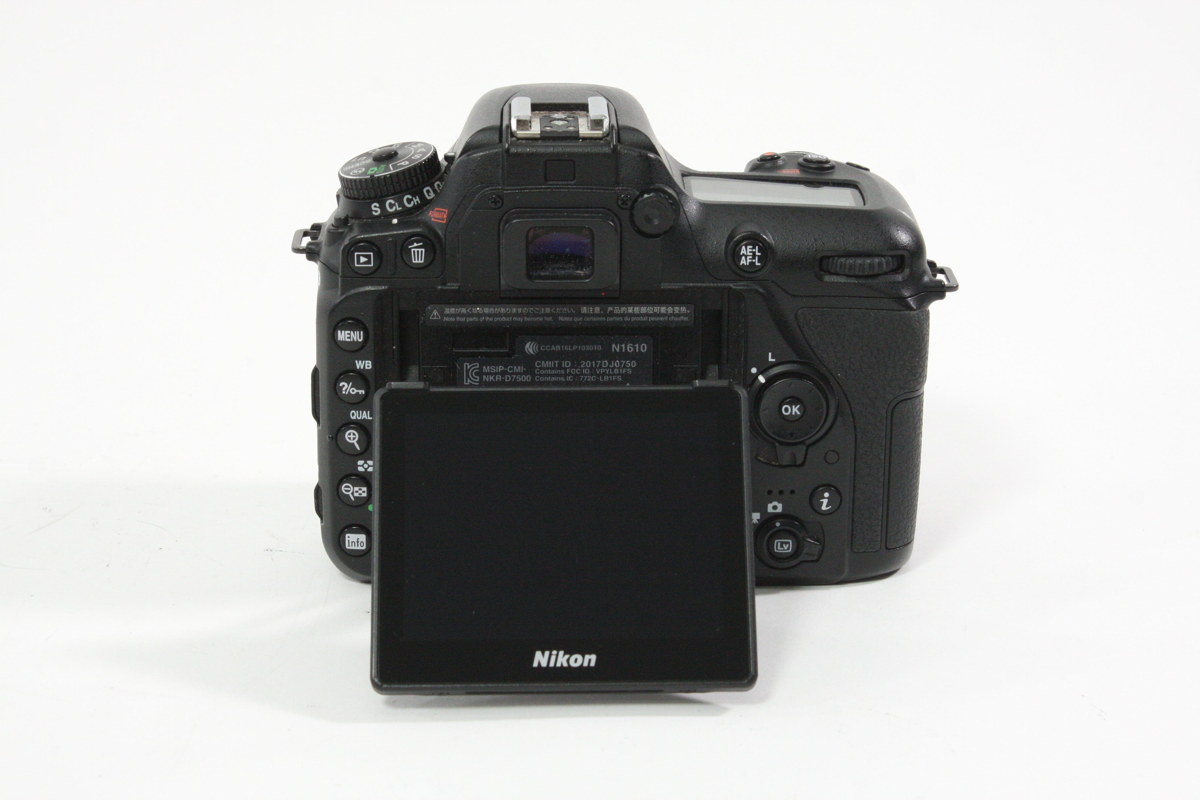 Nikon D7500 Body Only  - Shutter Count 11881